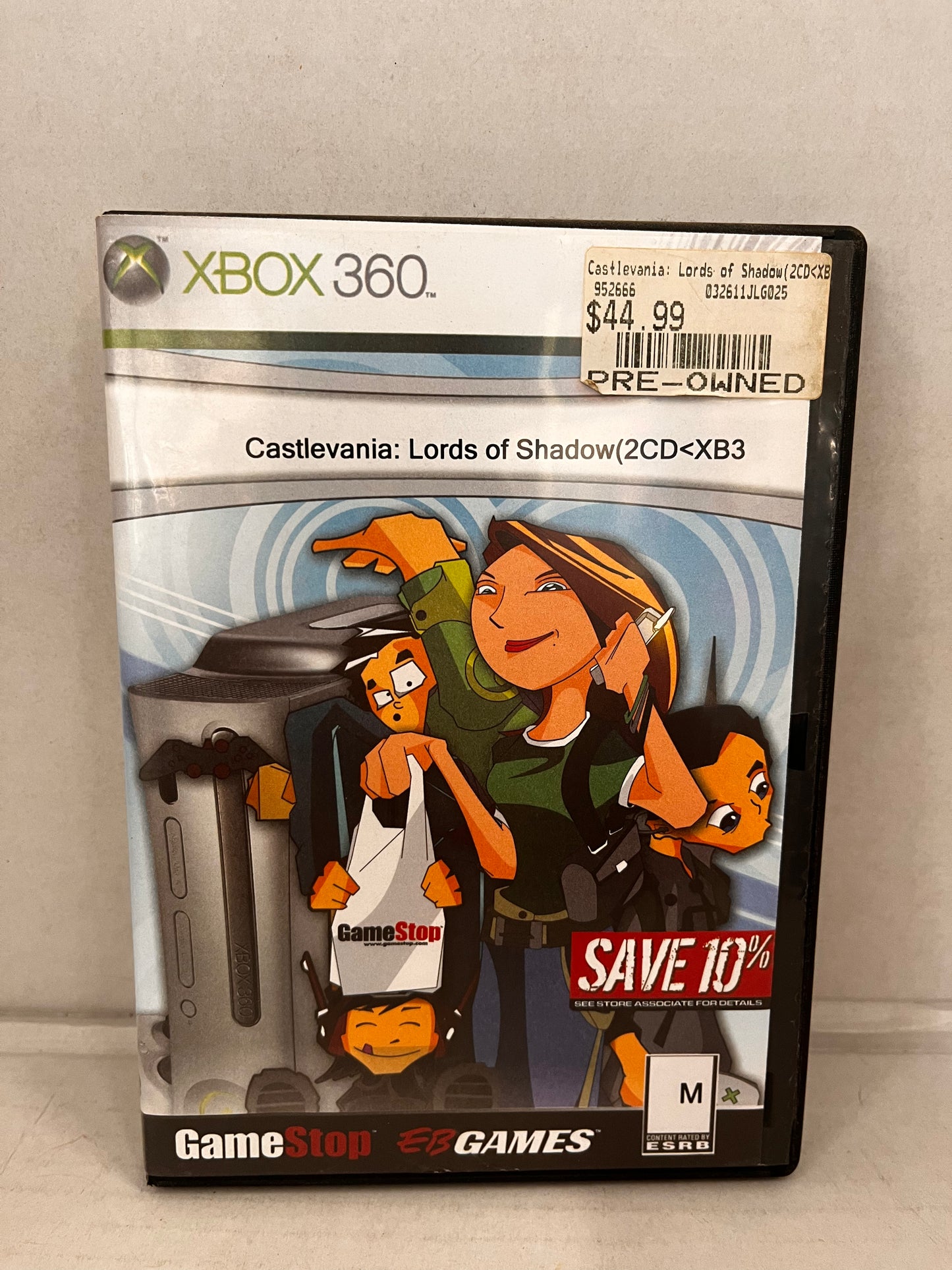 Castlevania Lords of Shadow (Microsoft Xbox 360, 2010) Complete CIB