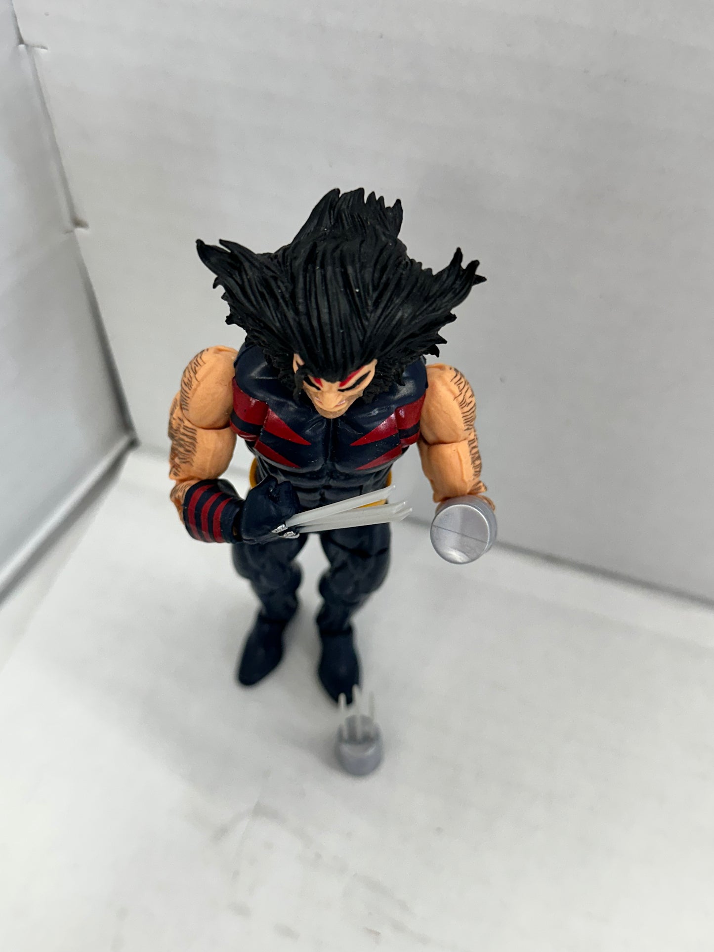 MARVEL LEGENDS X-MEN AOA AGE OF APOCALYPSE SUGAR MAN BAF WOLVERINE LOOSE COMP