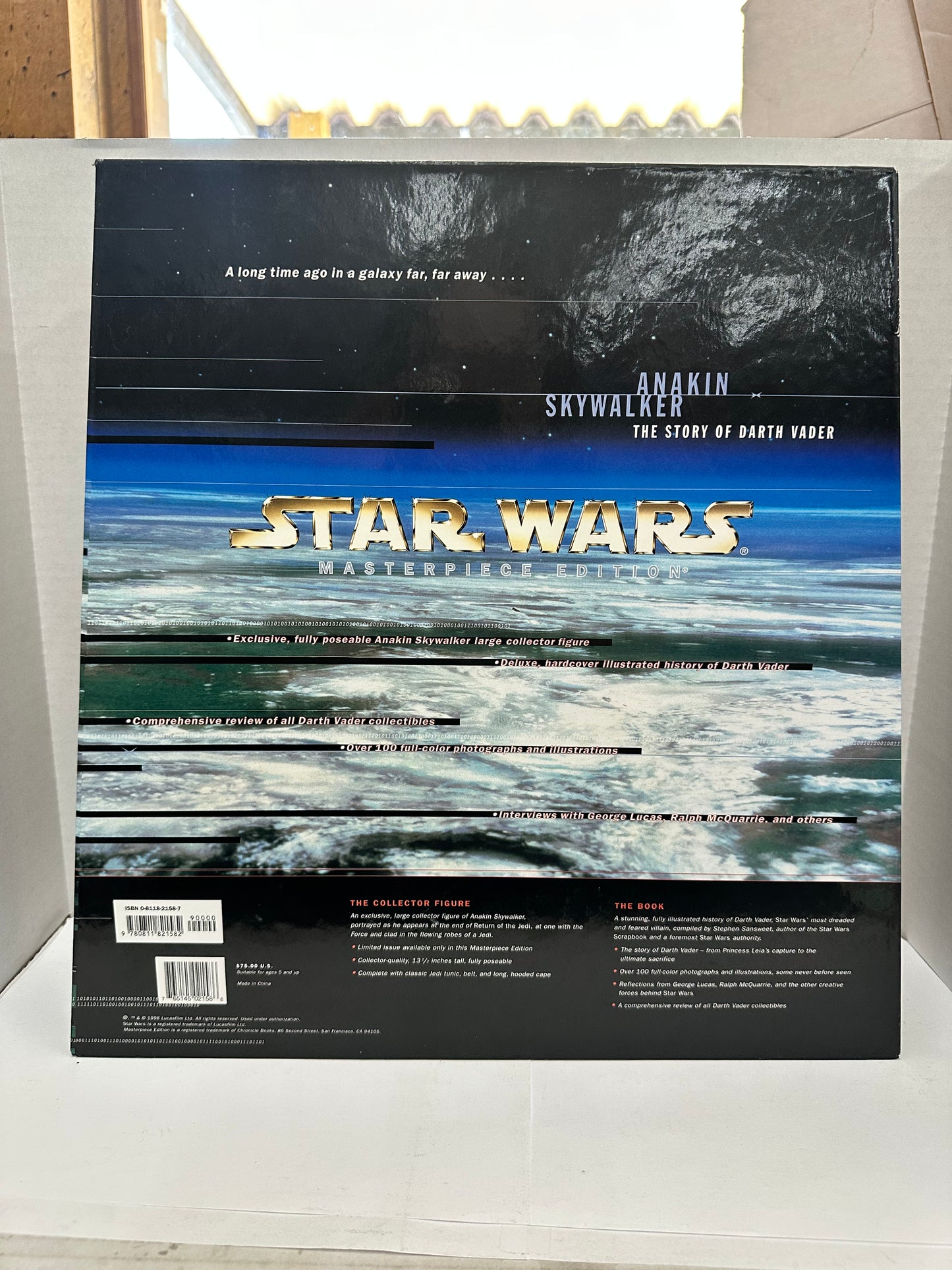 VINTAGE Star Wars Masterpiece Edition ANAKIN SKYWALKER  Limited 12 Inch 1998