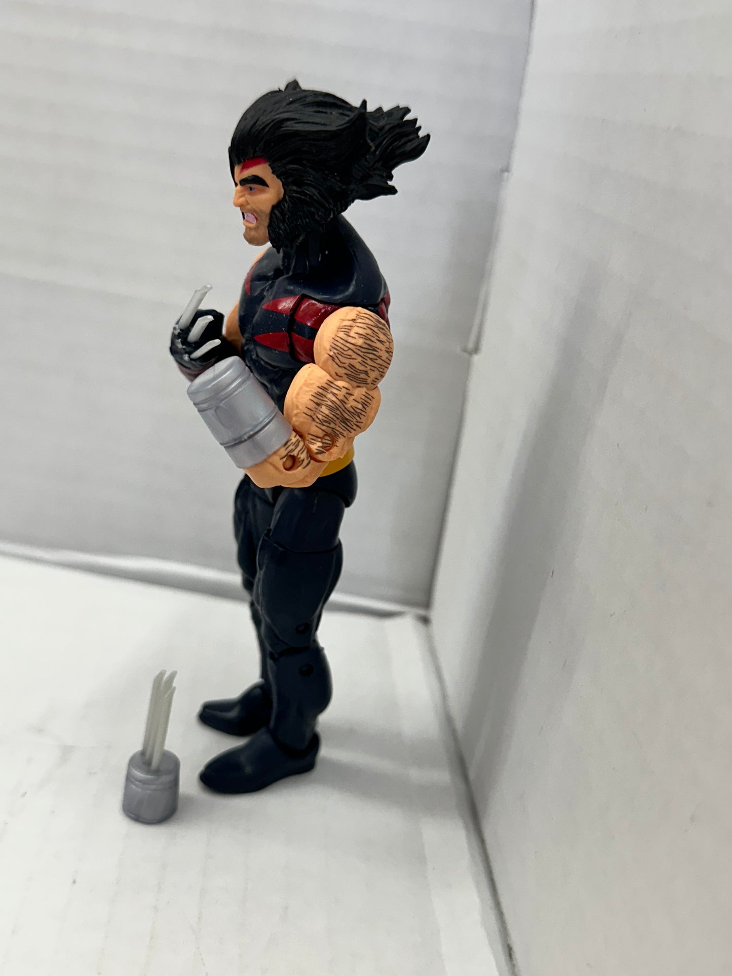 MARVEL LEGENDS X-MEN AOA AGE OF APOCALYPSE SUGAR MAN BAF WOLVERINE LOOSE COMP