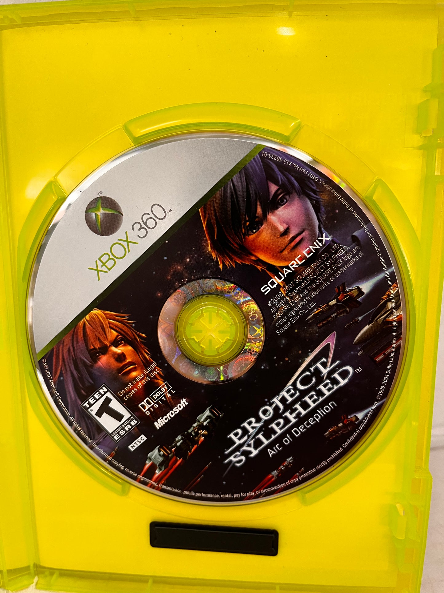 Project Sylpheed: Arc of Deception (Microsoft Xbox 360, 2007)
