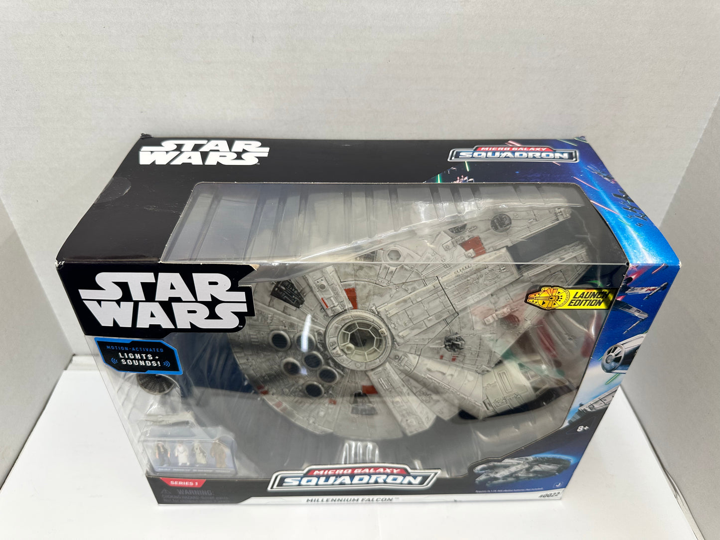 Star Wars Millennium Falcon Micro Galaxy Squadron Launch Edition Disney