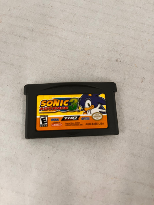 Sonic Advance 3 (Nintendo Game Boy Advance, 2004) Cartridge Only