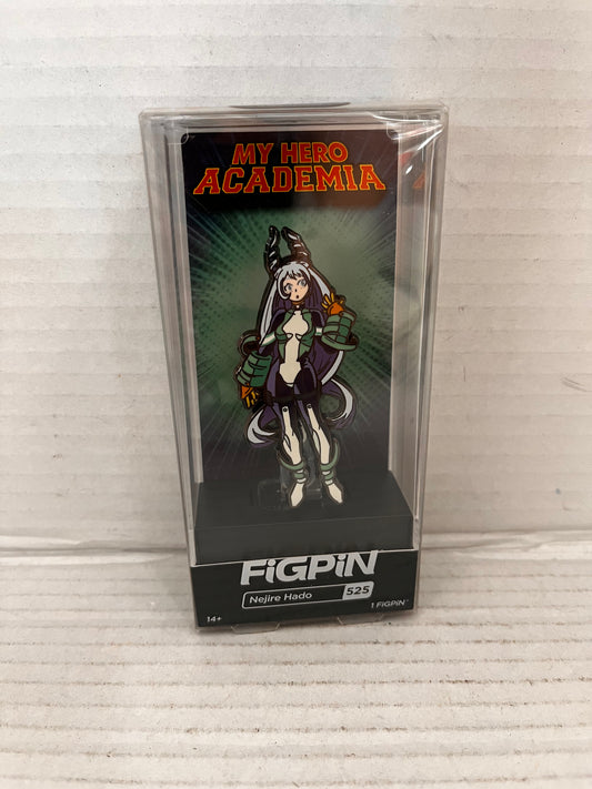 FiGPiN Enamel Pin Nejire Hado #525 My Hero Academia Figure Sealed Case Anime