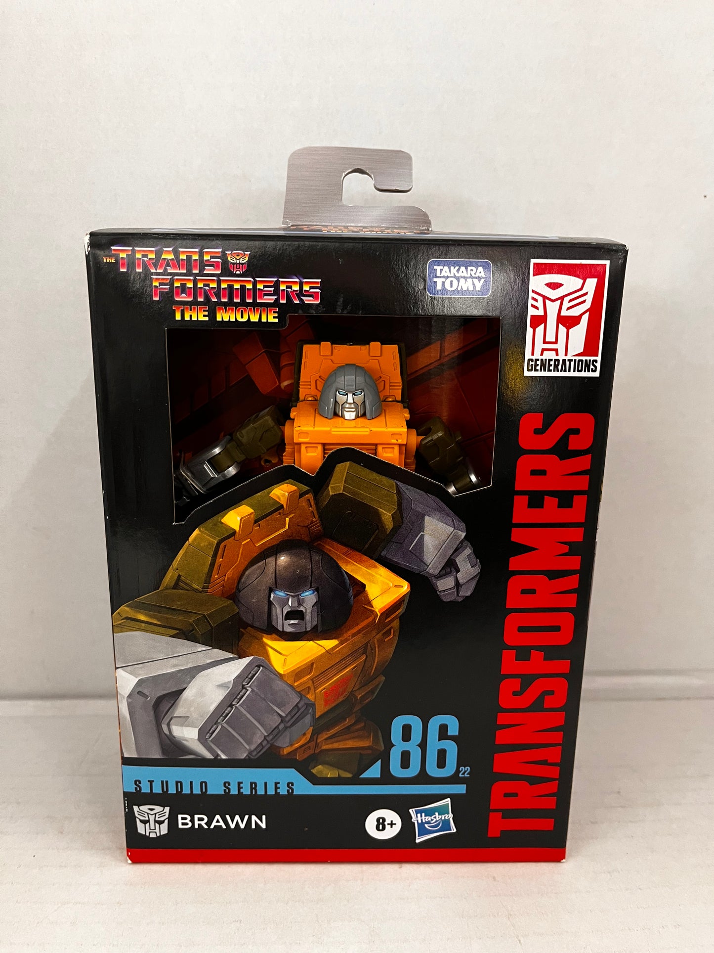 Transformers The Movie - Studio Series #86 22 BRAWN Action Figure- Hasbro