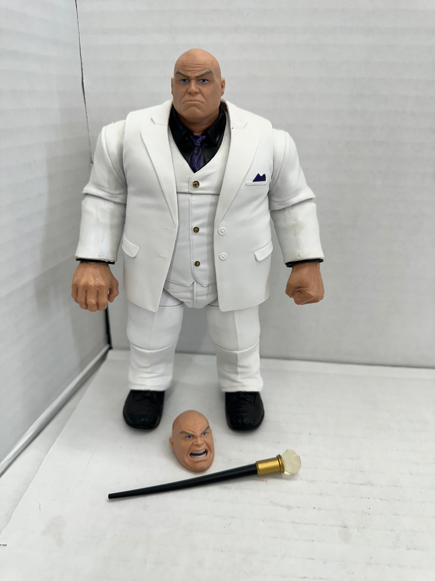 Kingpin BAF Complete Spider-man Marvel Legends Build a Figure