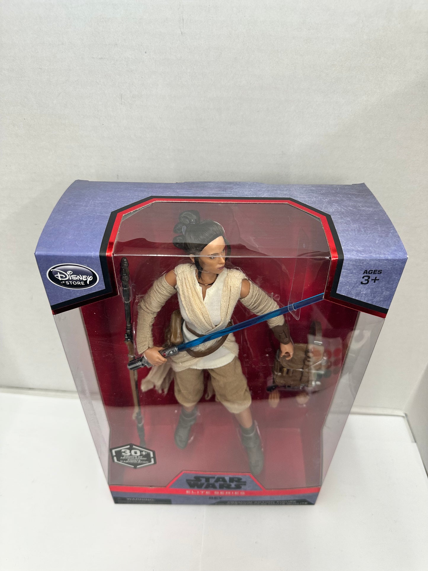 Disney Store Star Wars Elite Series 12" REY Premium Action Figure