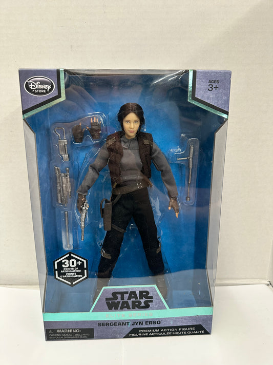 Disney Star Wars Elite Series Sergeant JYN ERSO 12" Action Figure