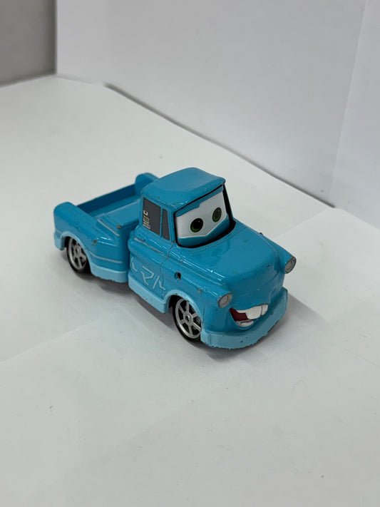 Disney Store Pixar Cars Toon Tokyo Drift Mater Die Cast Missing Parts 4”