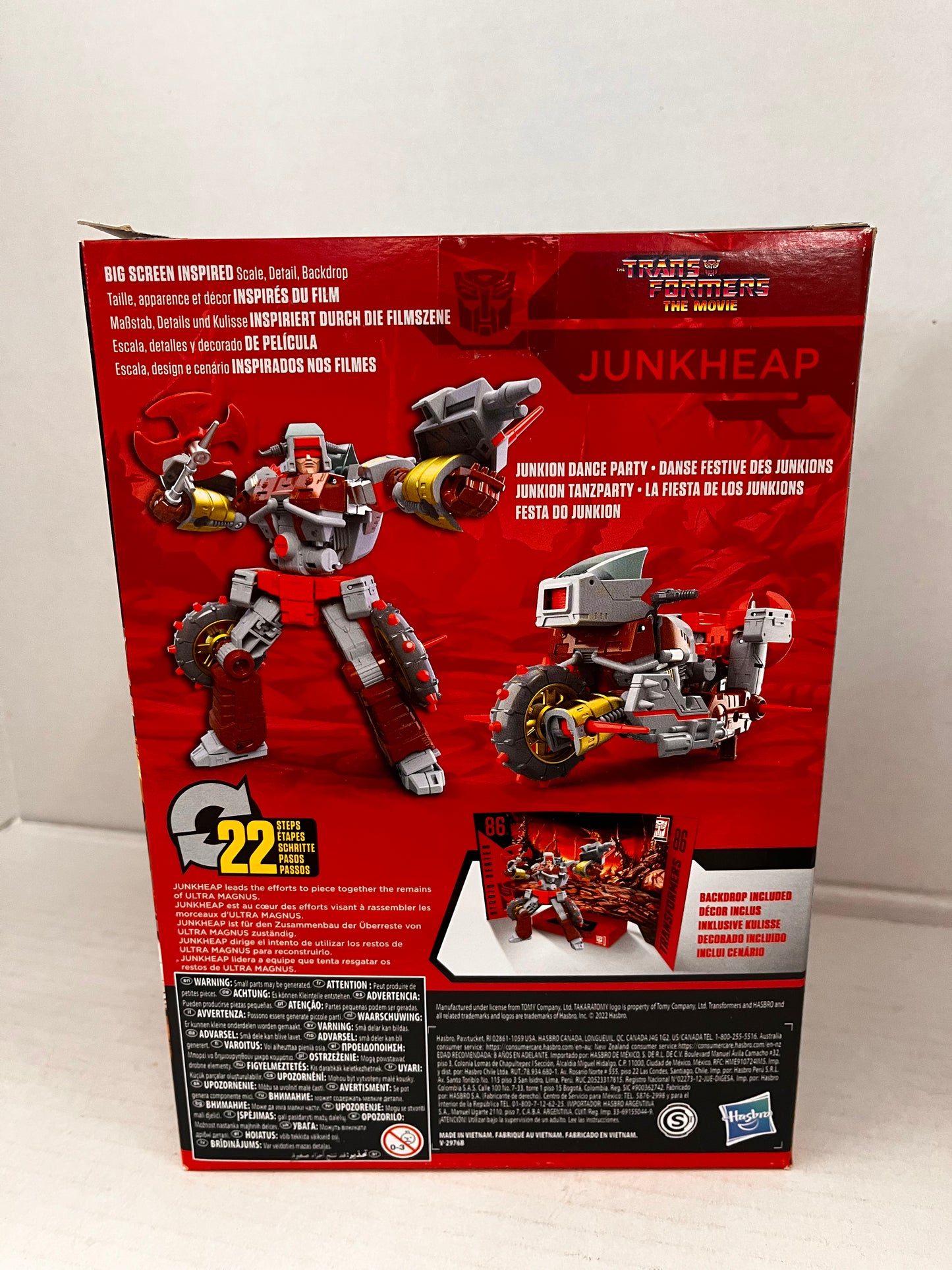 Transformers Studio Series 86 Voyager Class Junkheap Action Figure