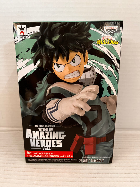 My Hero Academia The Amazing Heroes Vol 1 Izuku Midoriya Figure Statue Banpresto