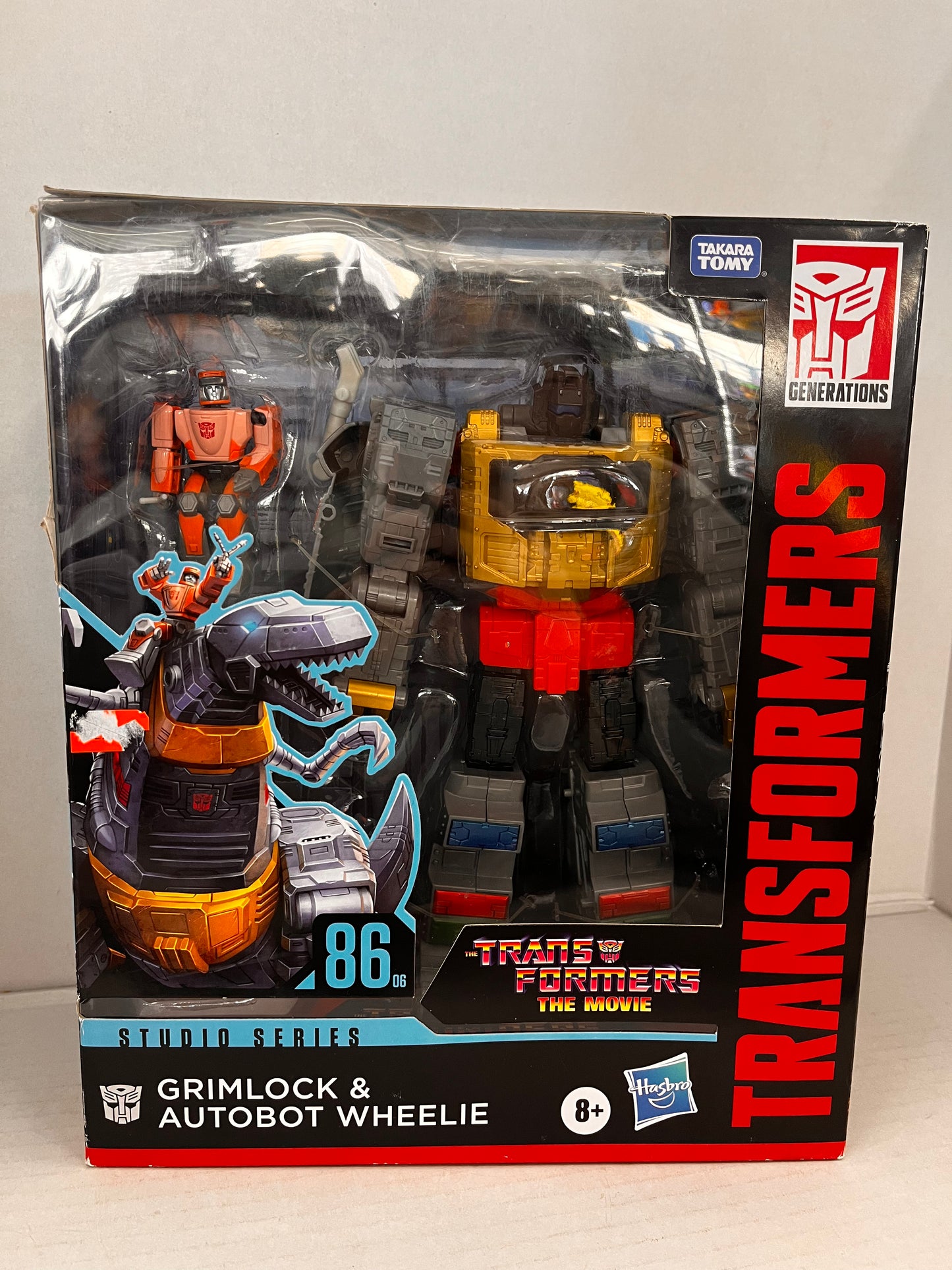 Transformers Grimlock & Wheelie Studio Series 86-06