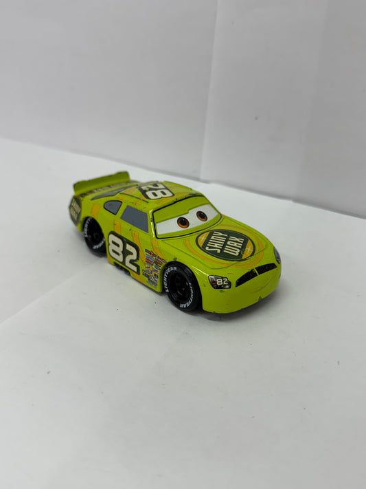 Disney Pixar Cars - DARREN LEADFOOT SHINY WAX Cars 3 Racer - 1:55 Diecast