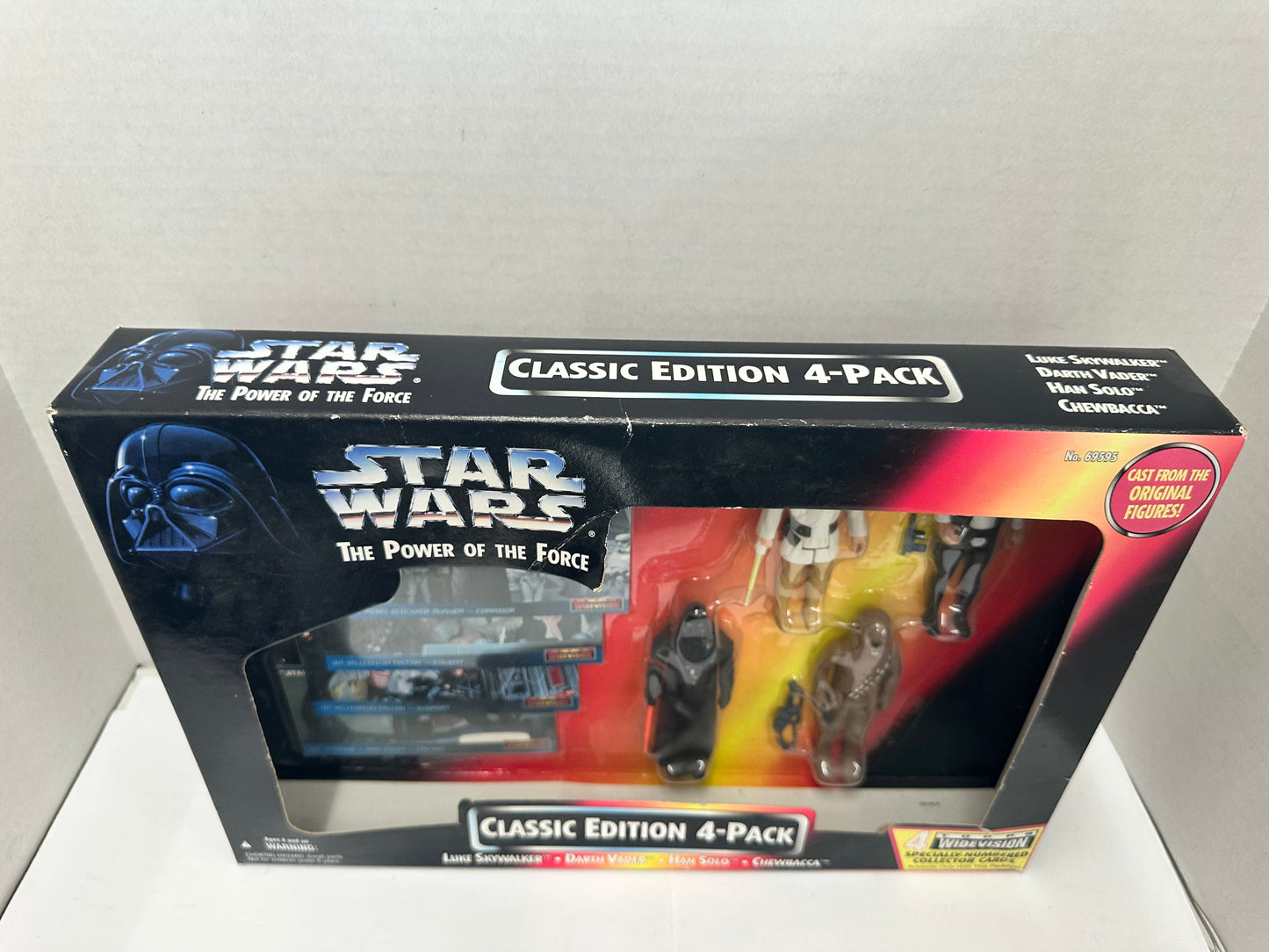 Vintage Star Wars Power of the Force CLASSIC EDITION 4-PACK Kenner 1995 NEW