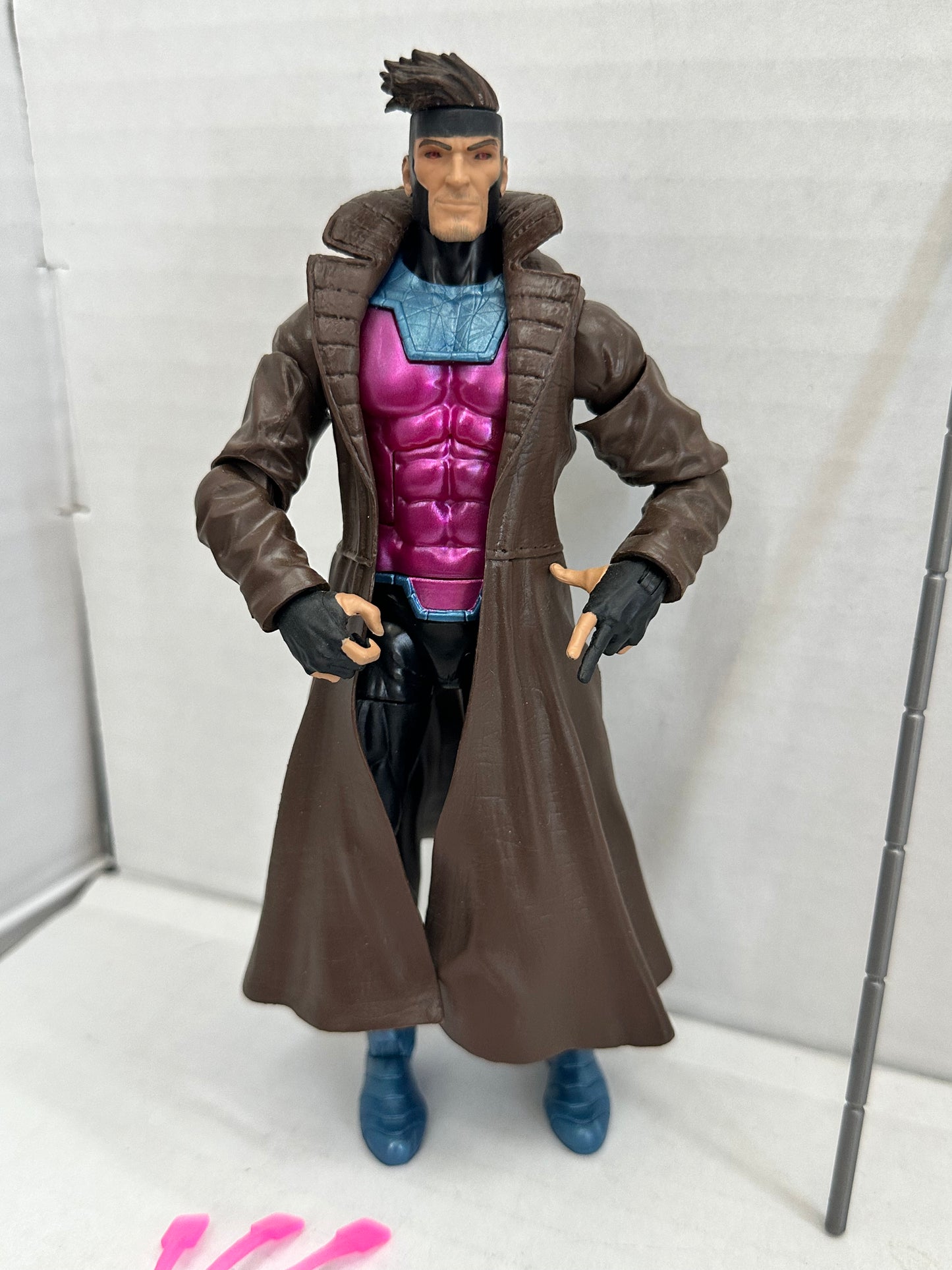 Marvel Legends Gambit 6" Action Figure X-Men Caliban BAF Wave Hasbro Complete