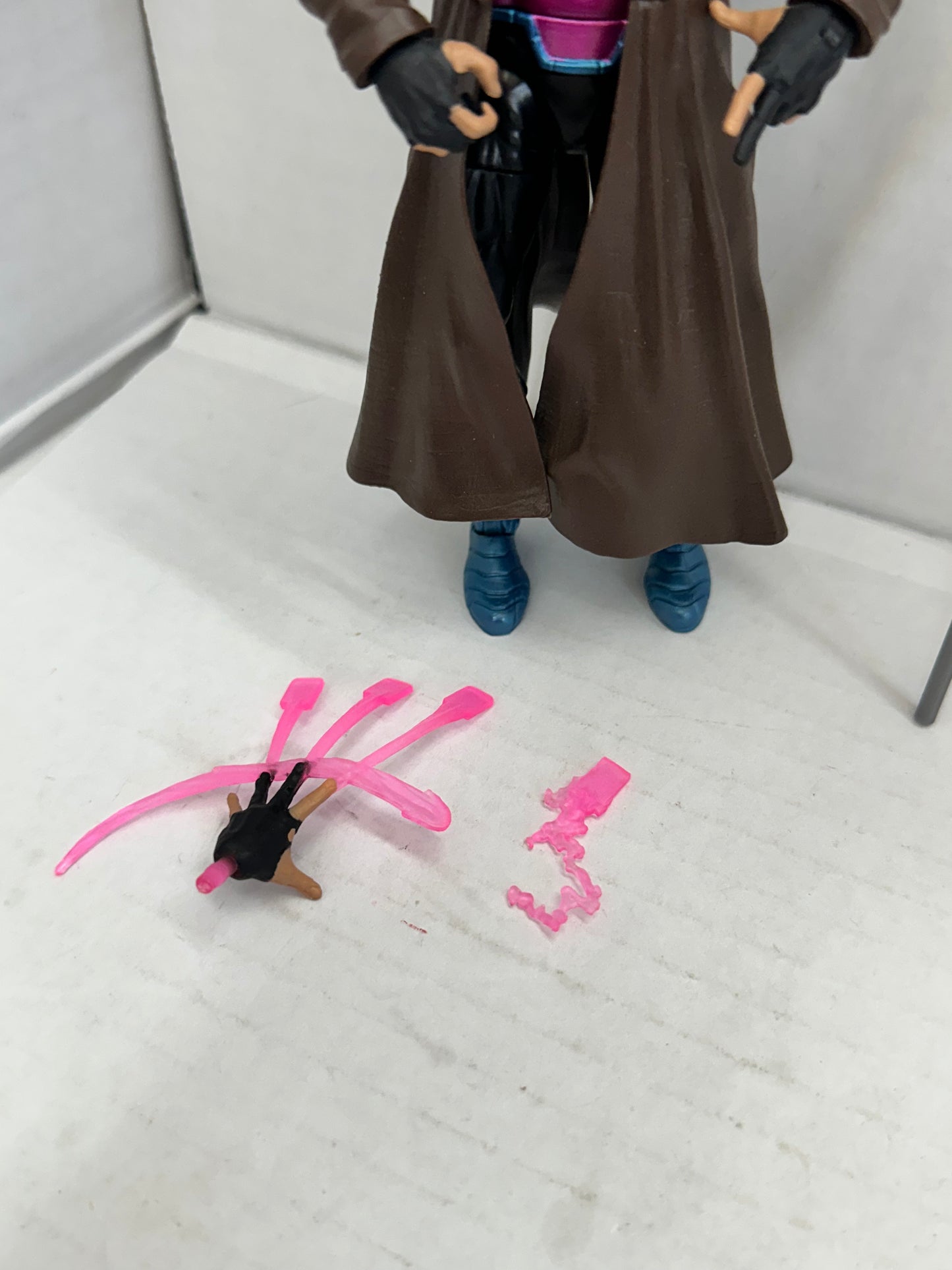 Marvel Legends Gambit 6" Action Figure X-Men Caliban BAF Wave Hasbro Complete