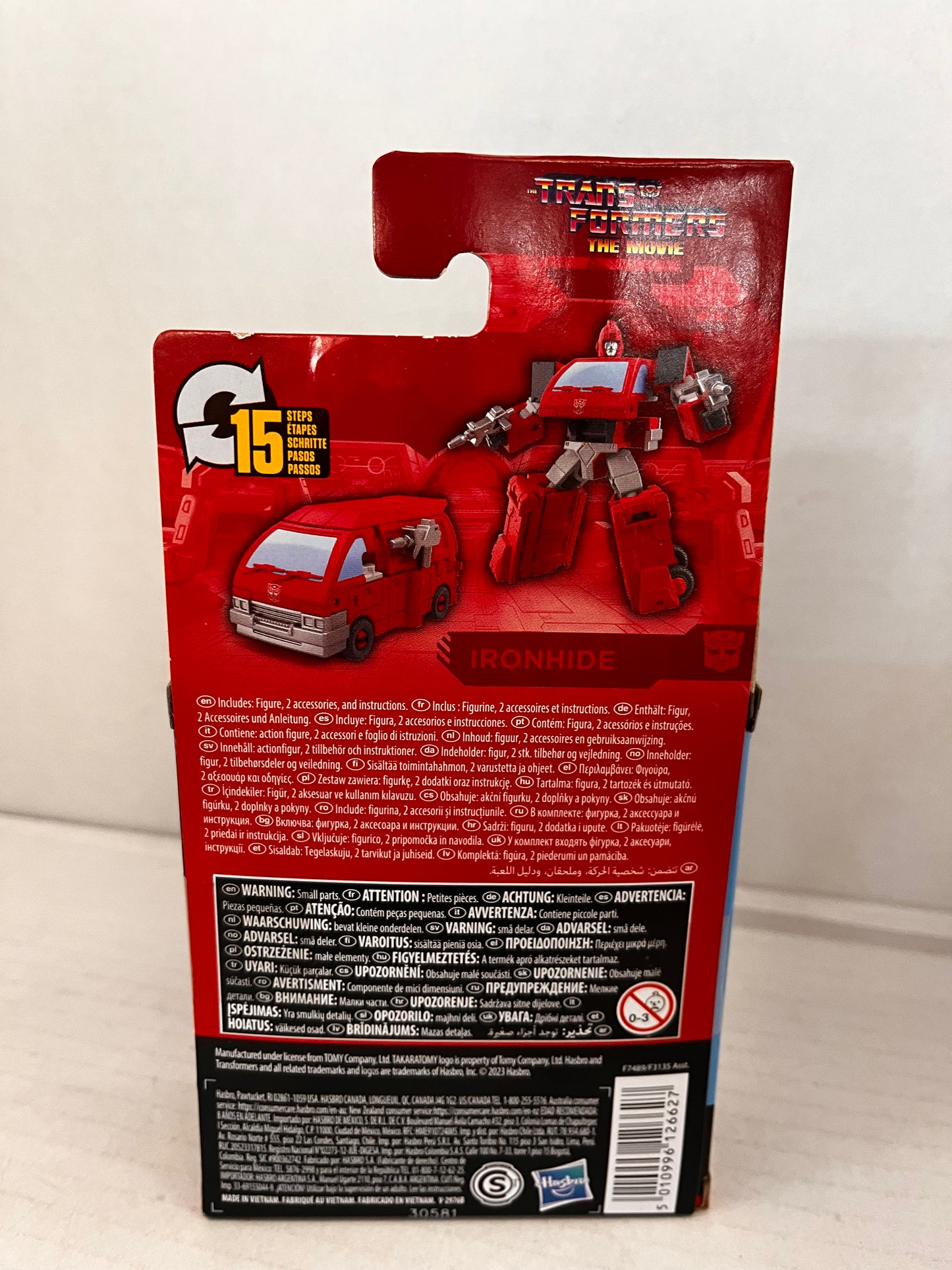 Transformers The Movie Studio Series Ironhide 3.5 Inch Action Figure Core Class