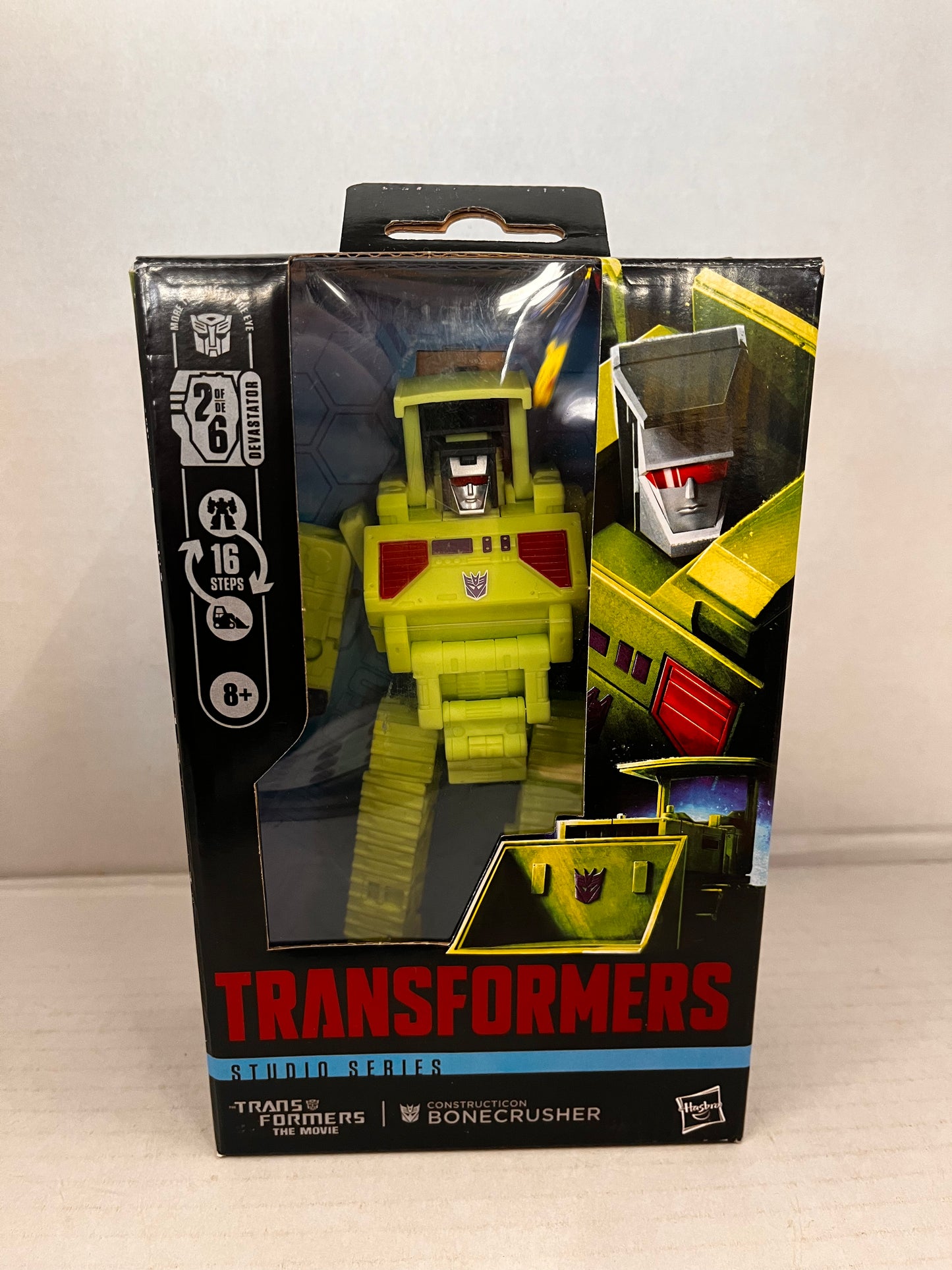 Constructicon Bonecrusher Deluxe Class | Transformers Studio Series 86