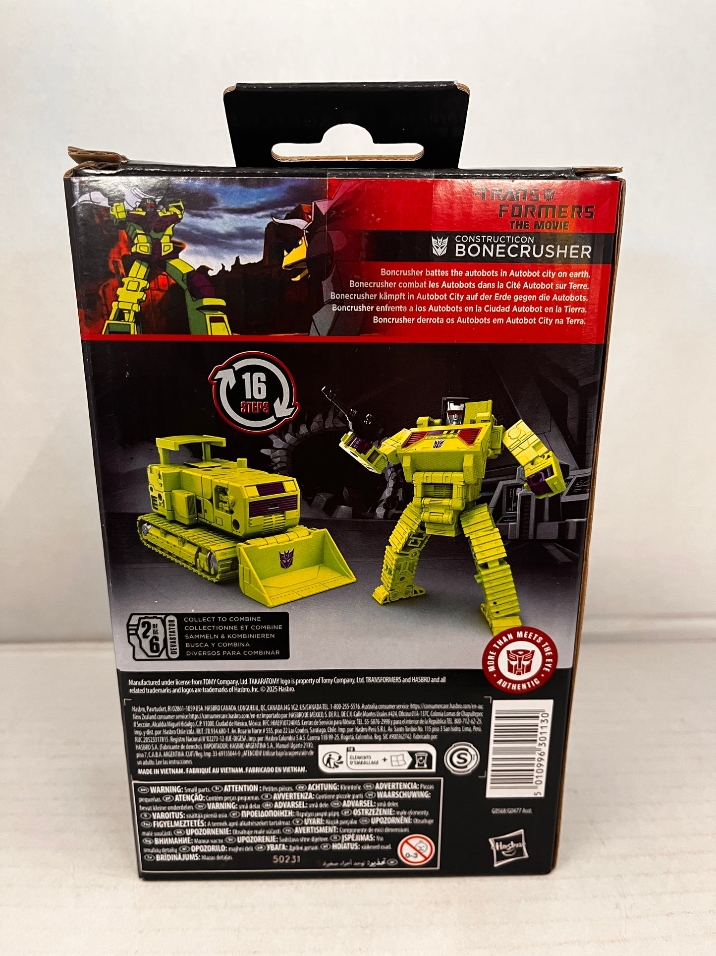 Constructicon Bonecrusher Deluxe Class | Transformers Studio Series 86