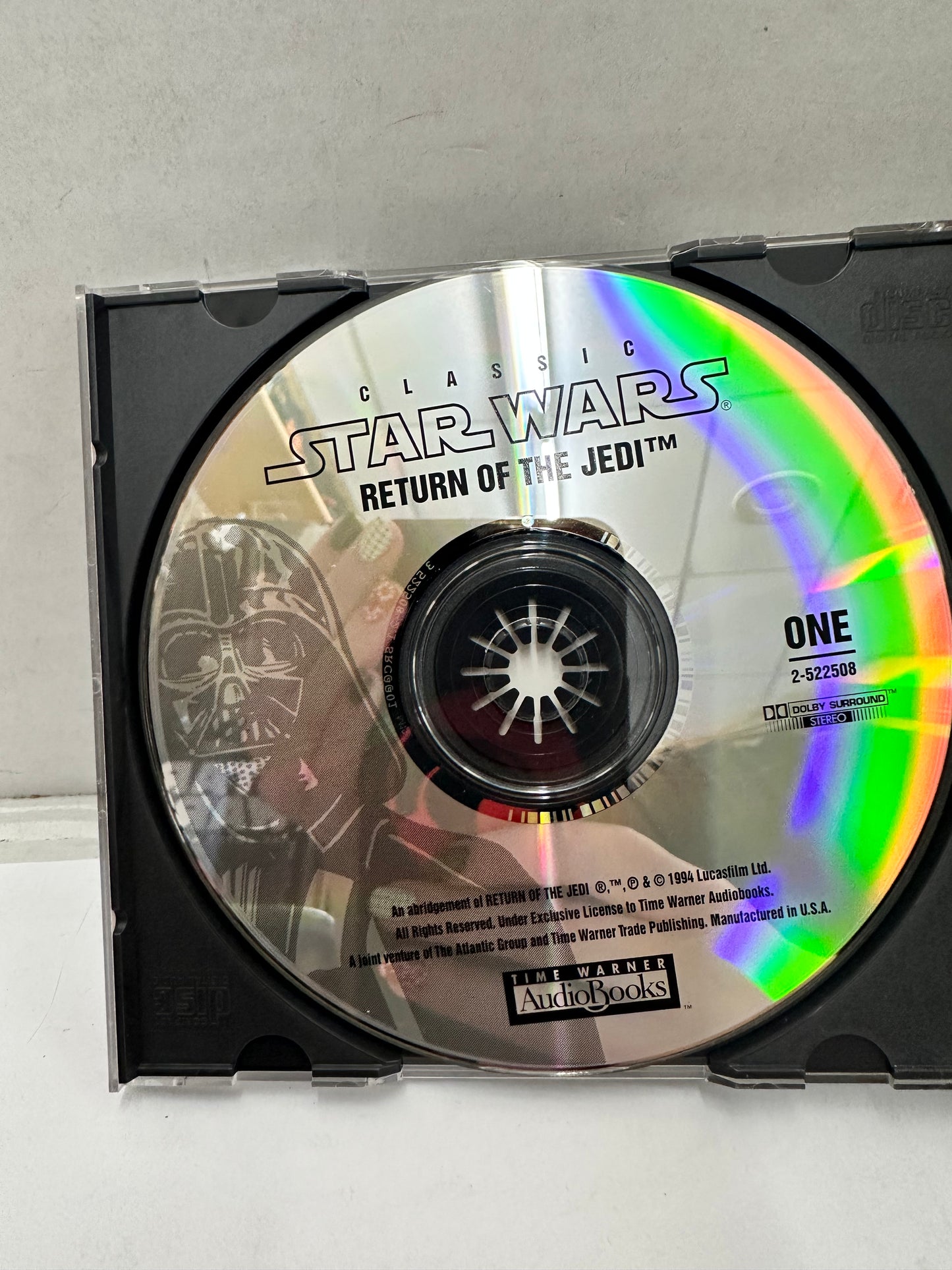 Classic Star Wars Return of the Jedi 3 x CD Audiobook 1994 Read by Tony Roberts