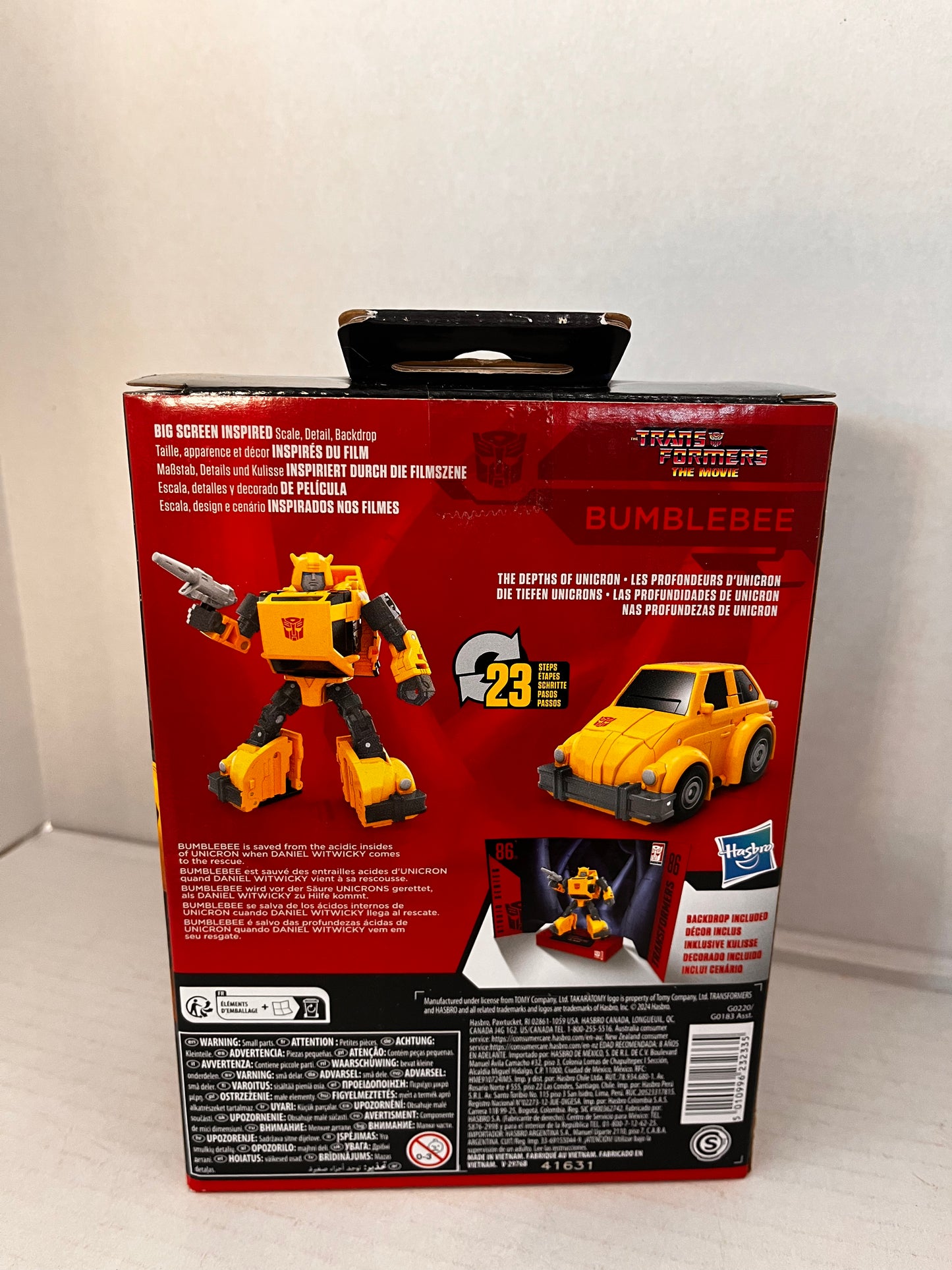 Transformers The Movie - Studio Series 86 29-Deluxe Class- Bumblebee