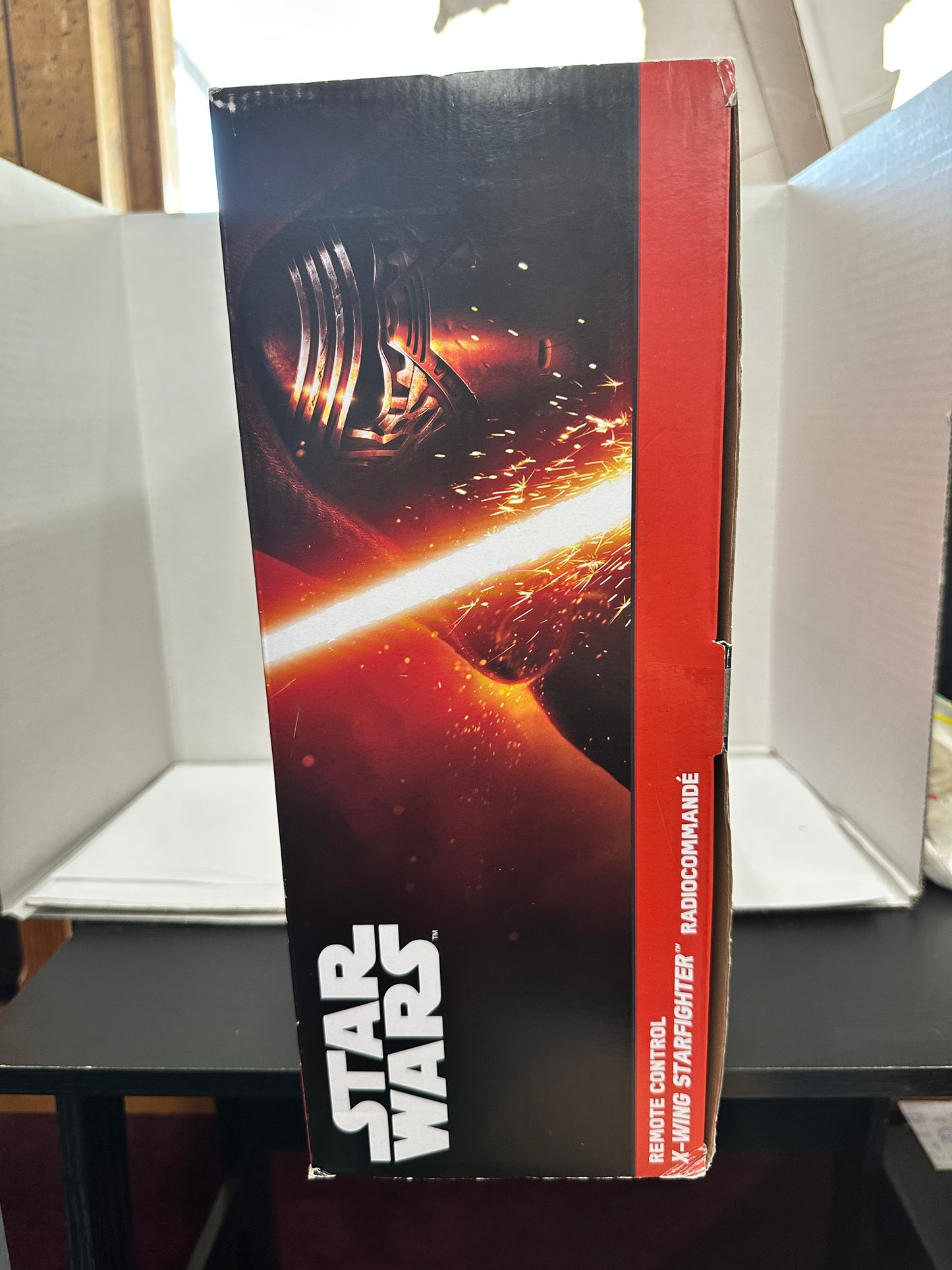 STAR WARS REMOTE CONTROL AIR HOGS X-Wing Fighter Open Box