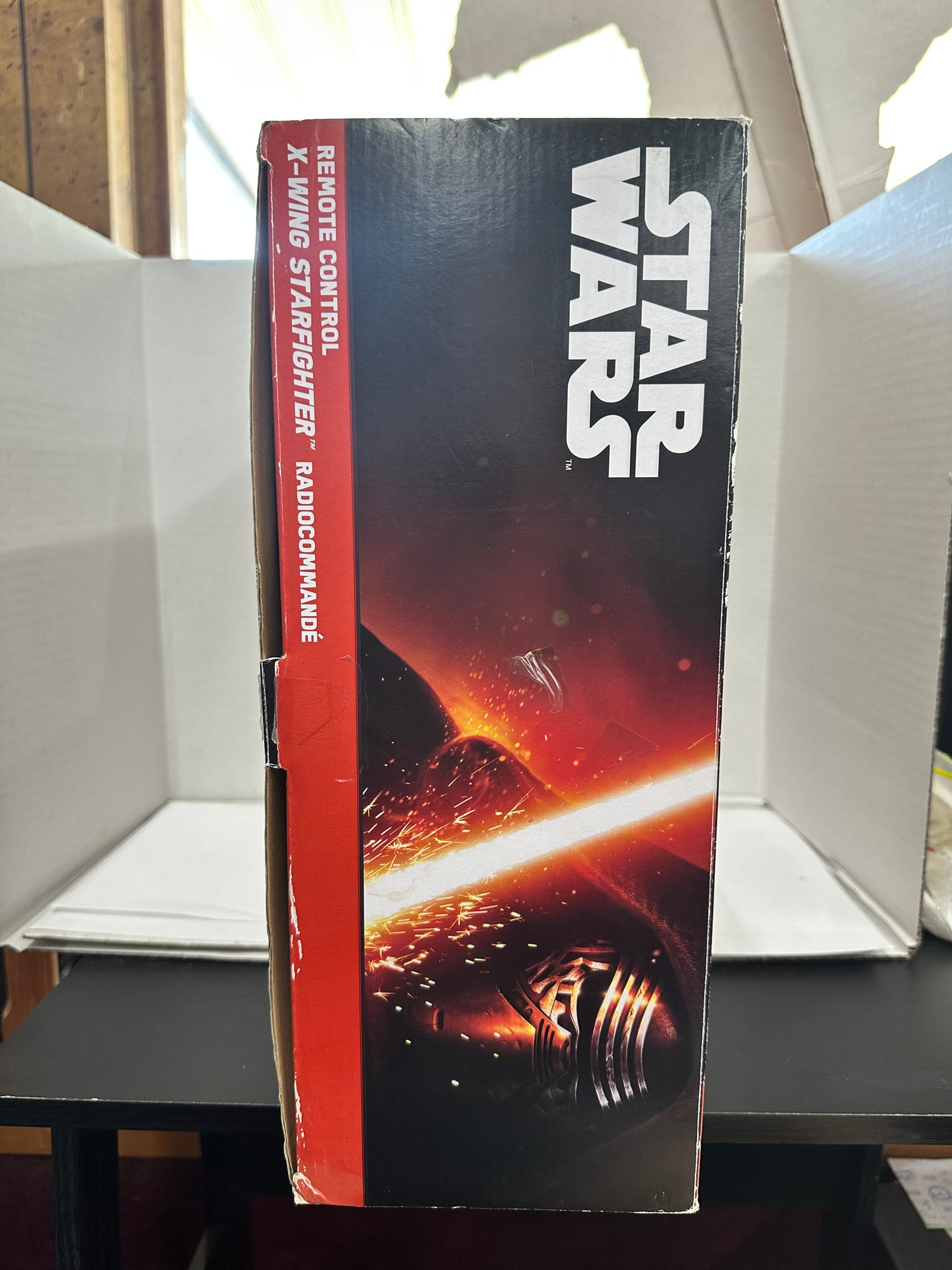 STAR WARS REMOTE CONTROL AIR HOGS X-Wing Fighter Open Box