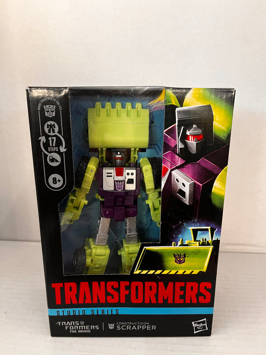 Transformers Constructicon Scrapper Stuidio Series 2025