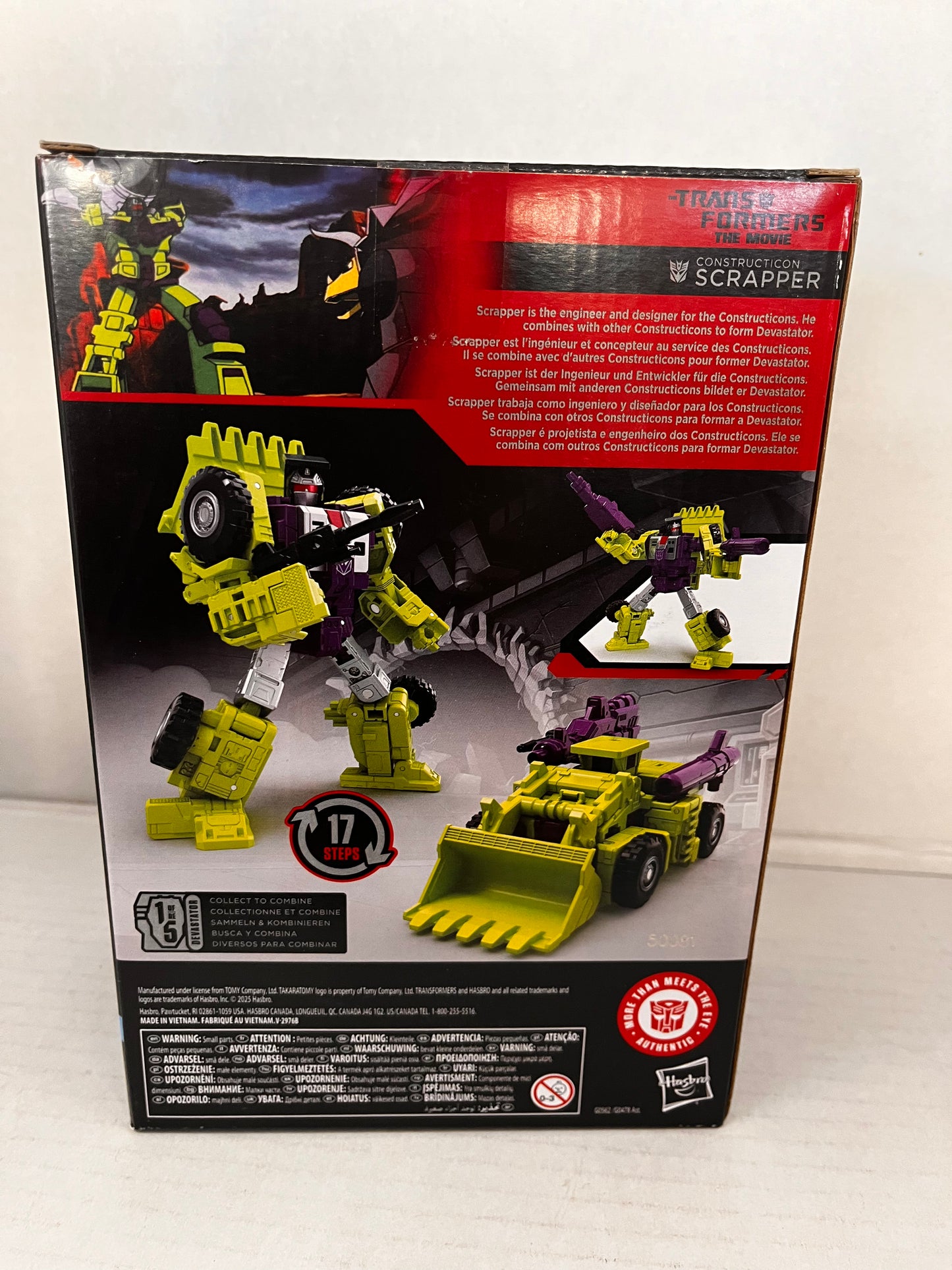 Transformers Constructicon Scrapper Stuidio Series 2025