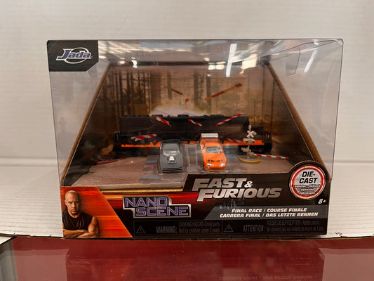 Jada Toys Fast & Furious Final Race Nano Scene Die-Cast Set - 34915