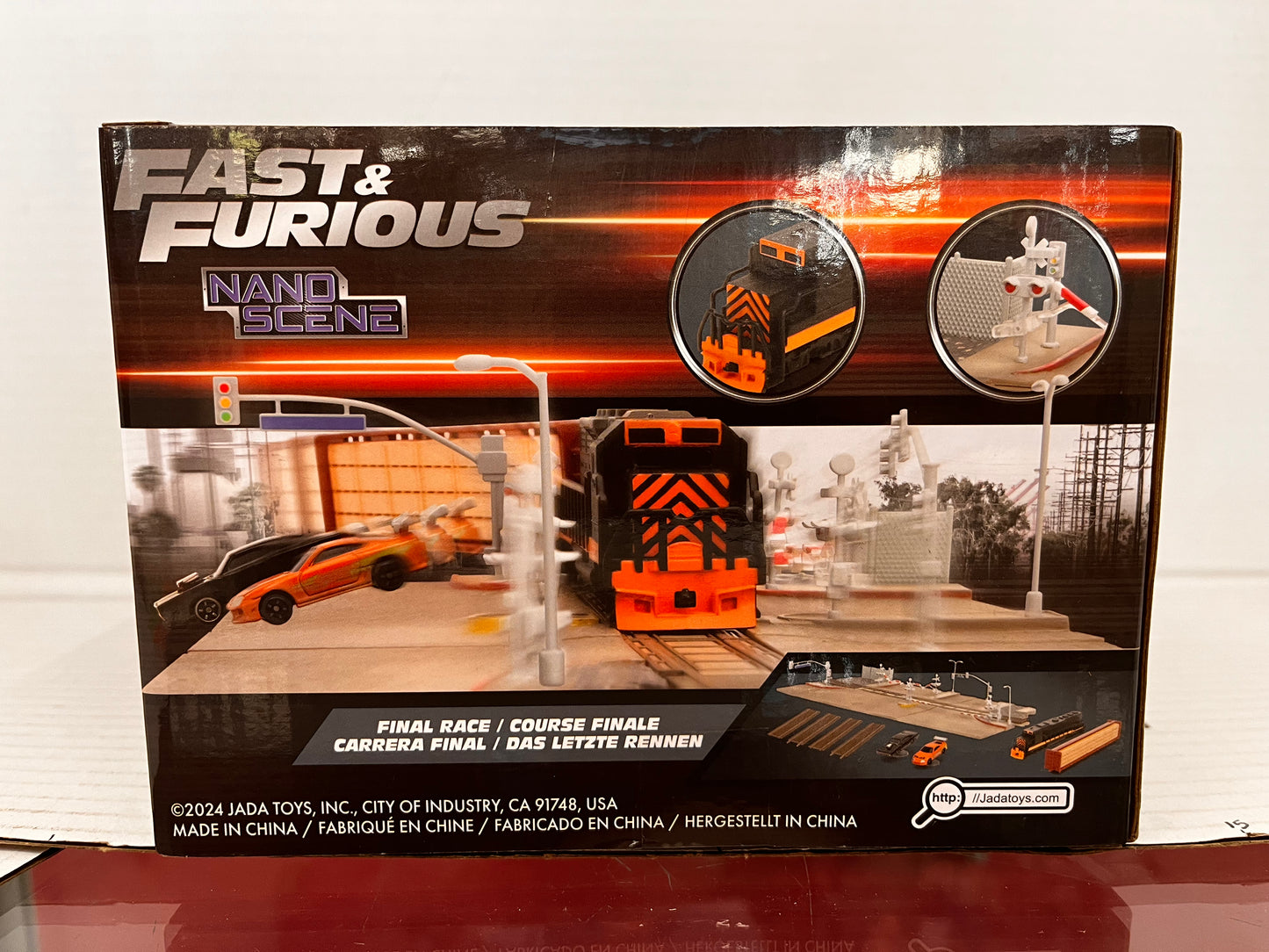 Jada Toys Fast & Furious Final Race Nano Scene Die-Cast Set - 34915