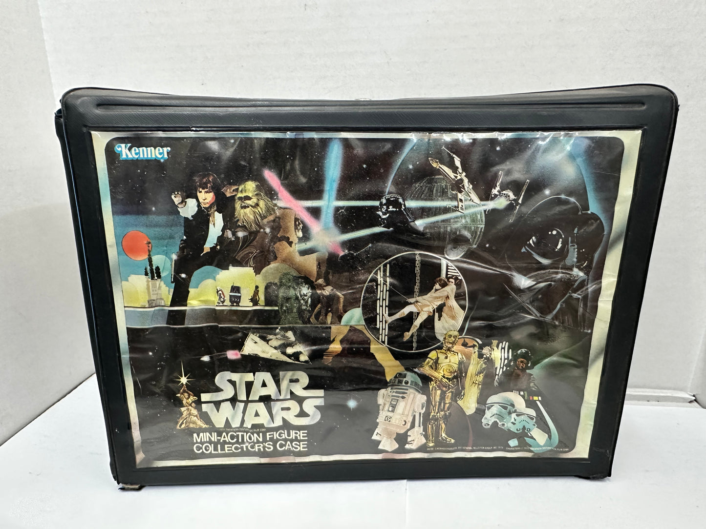 Star Wars Vintage Vinyl Mini Action Figure Collector’s Case Original 1978 Kenner