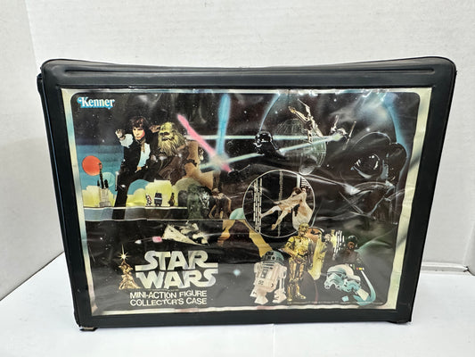 Star Wars Vintage Vinyl Mini Action Figure Collector’s Case Original 1978 Kenner