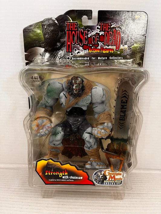 Palisades 2000 House of the Dead Strength With Chainsaw 7" Figure Exclusive