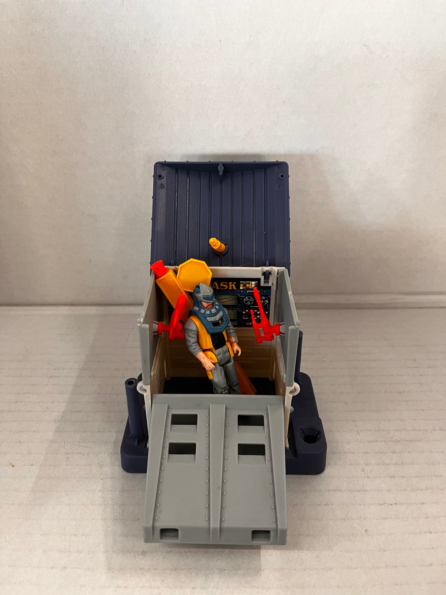 M.A.S.K. 1987 Collector Toll Booth Alex Sector w/Helmet
