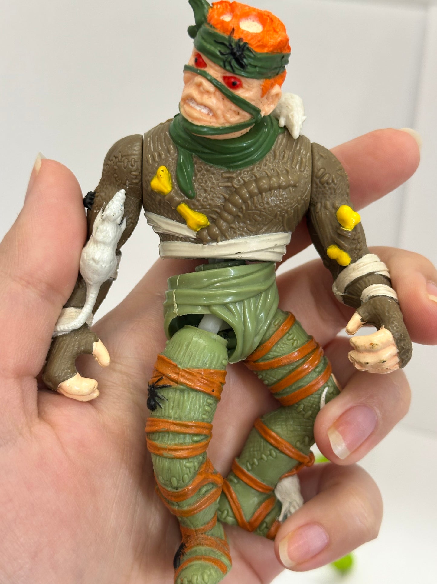 Rat King Teenage Mutant Ninja Turtles TMNT Playmates 1989 Vintage #3