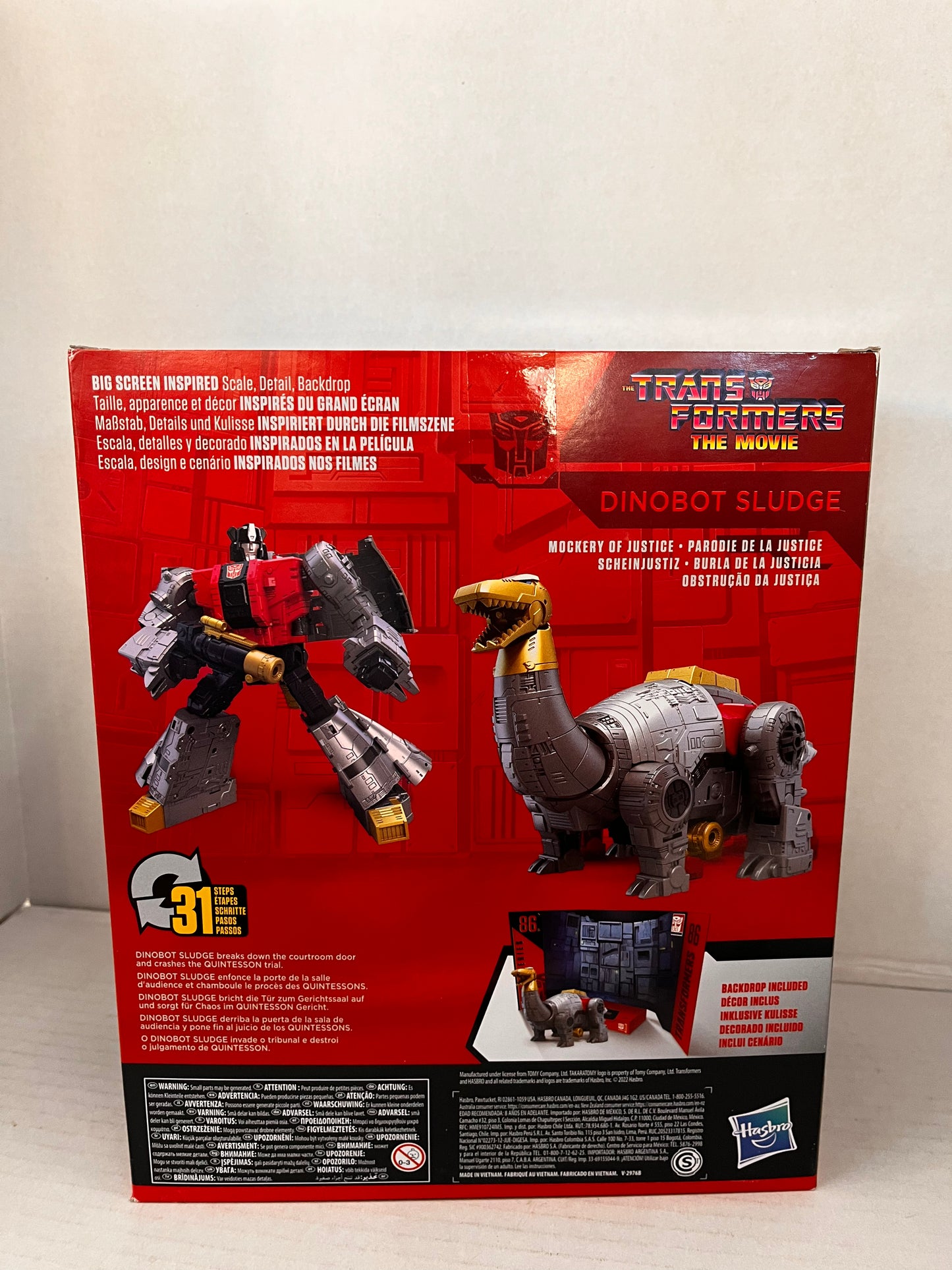 Hasbro Transformers Studio Series 86-15 Dinobot Sludge Action Figure