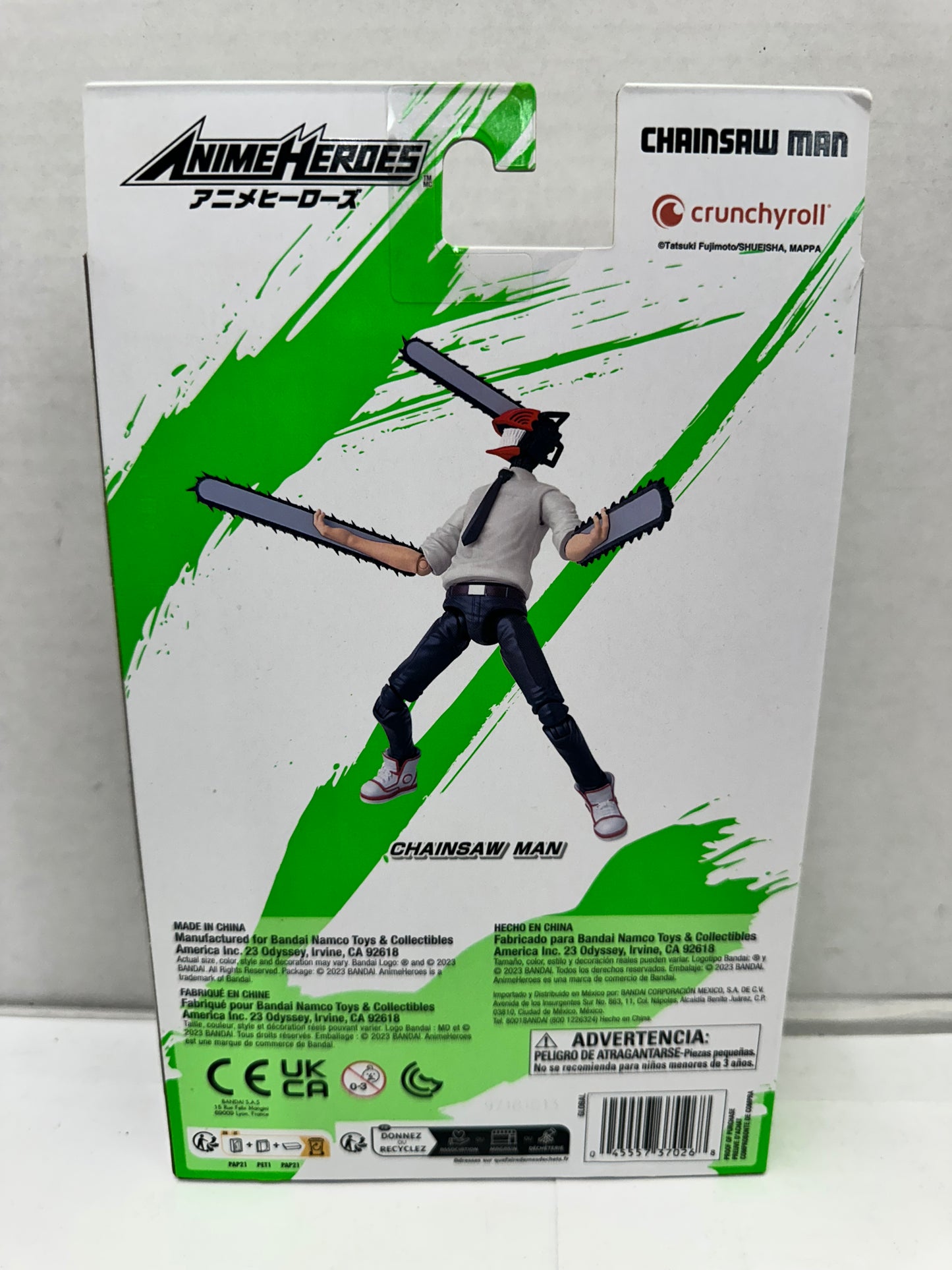 CHAINSAW MAN Bandai Namco Anime Heroes Action Figure