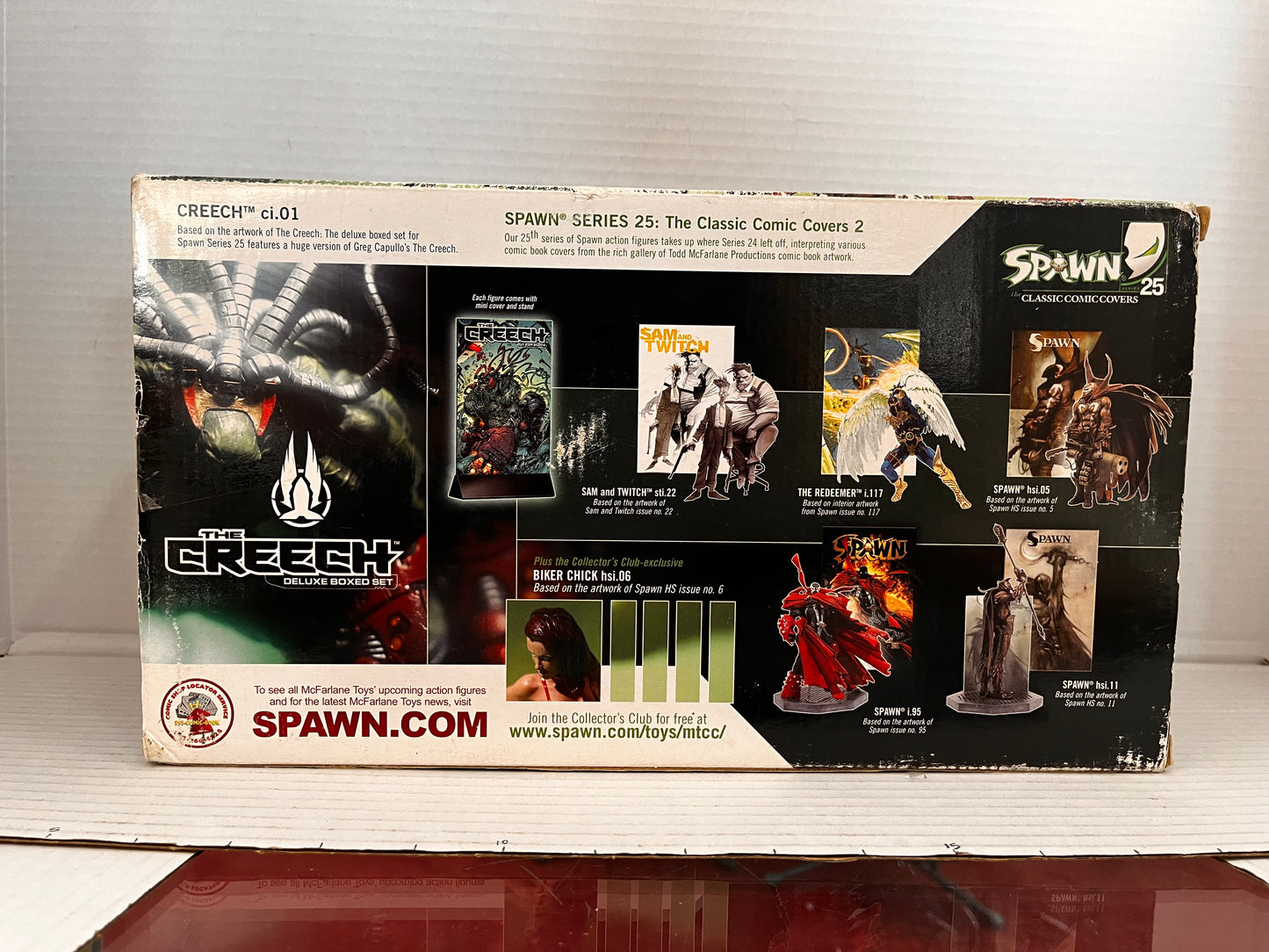Spawn Classic Comic Covers Series 25 Creech Figure 2004 McFarlane 11330