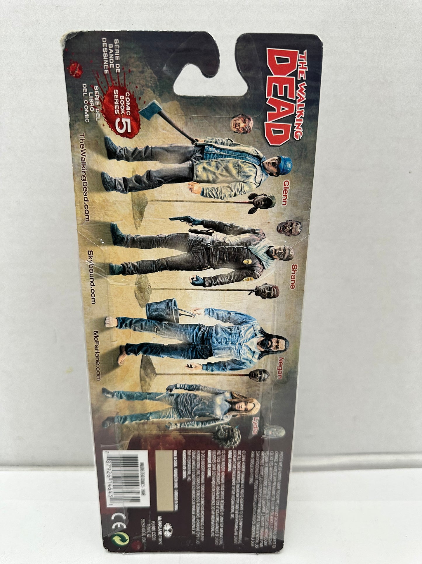 McFarlane Toys The Walking Dead Shane Action Figure Comic Book Series 5 2016