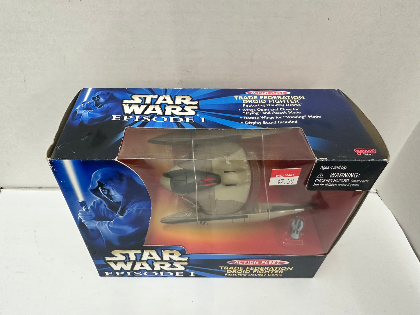 Hasbro Star Wars Episode 1 Action Fleet Trade Federation Droid Fighter