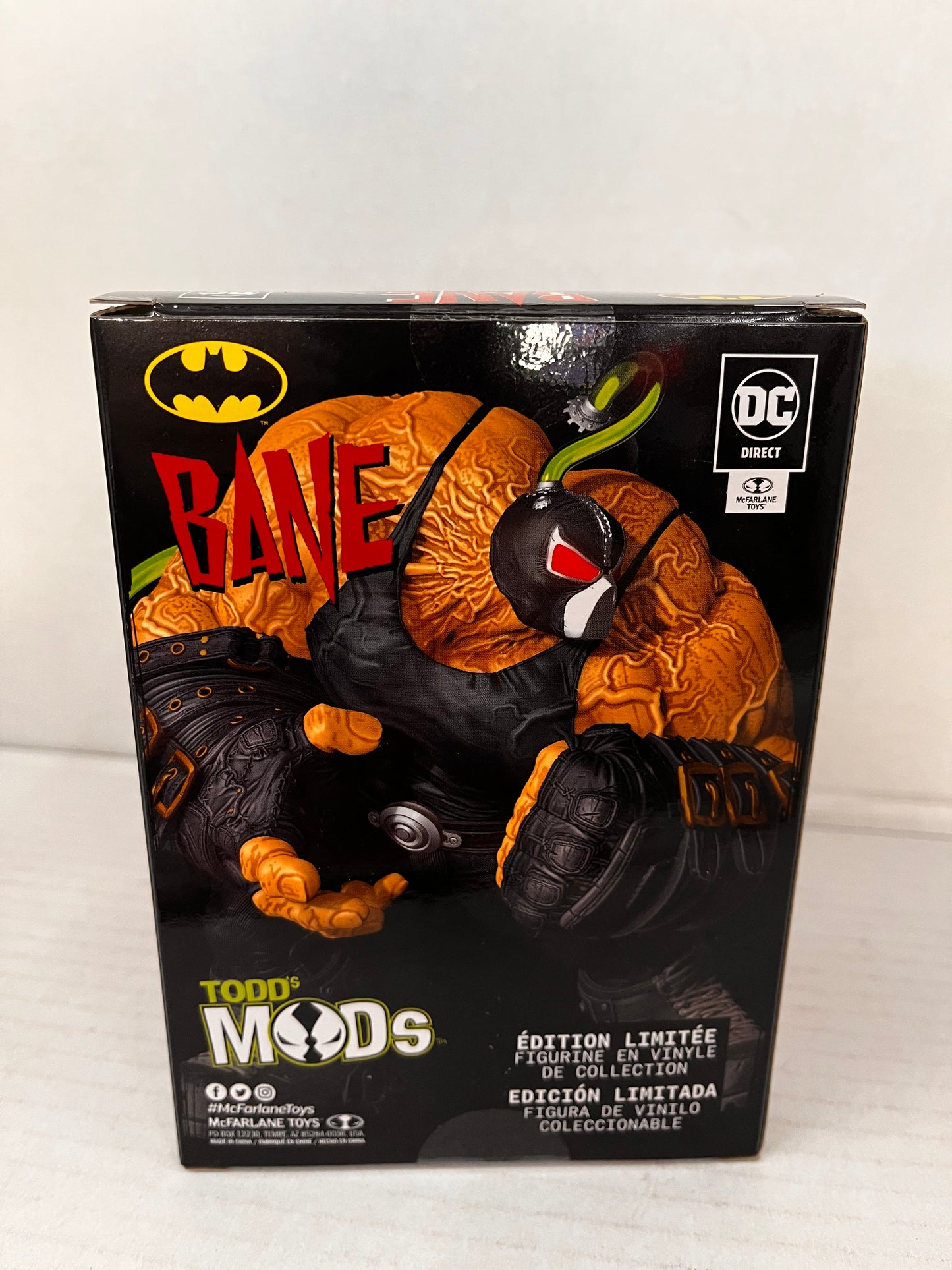 McFarlane DC Todd's Mods Bane Limited Edition Vinyl Figure