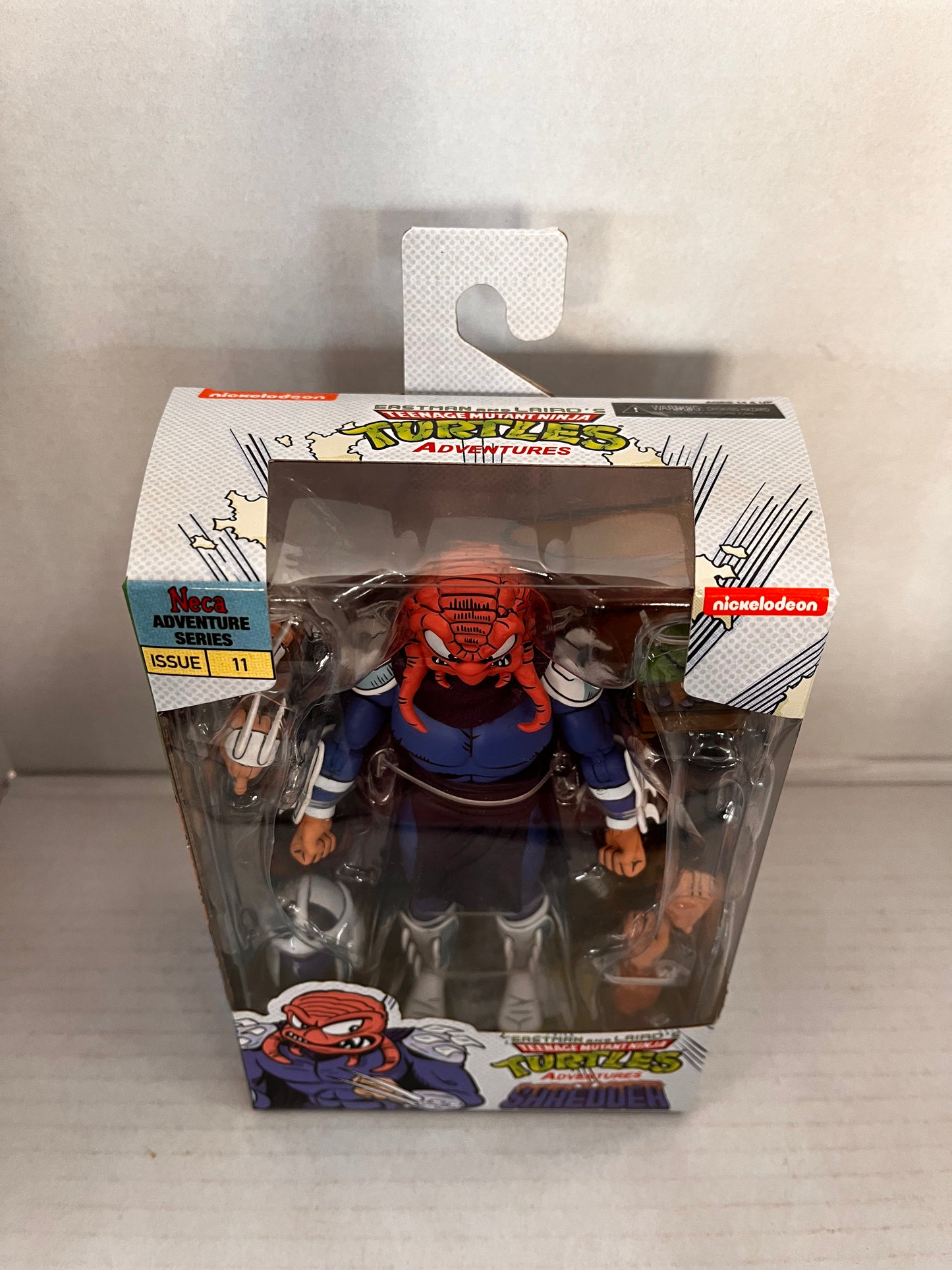 NECA TMNT Adventures Shredder & Krang Figure Teenage Mutant Ninja Turtles