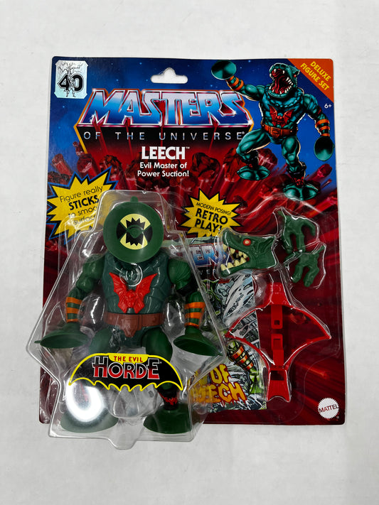 Masters Of The Universe Leech Deluxe Unpunched 40th Anniversary MOTU Mattel 2022