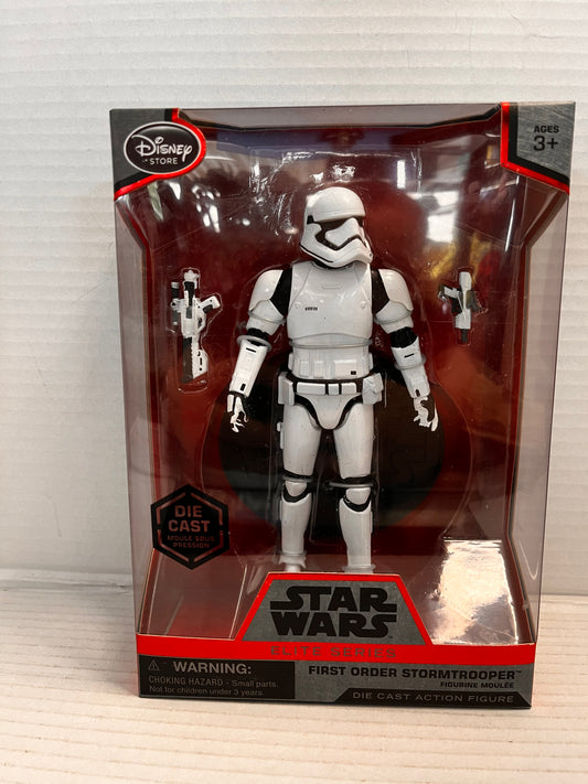 Elite Series Star Wars First Order Die Cast Stormtrooper Disney Store. #X741