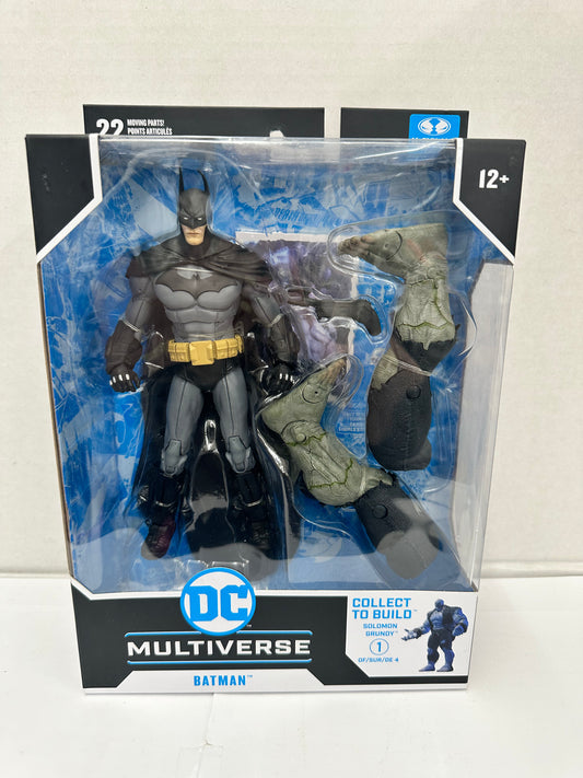 DC Multiverse Arkham City Batman Action Figure McFarlane SOLOMAN BAF