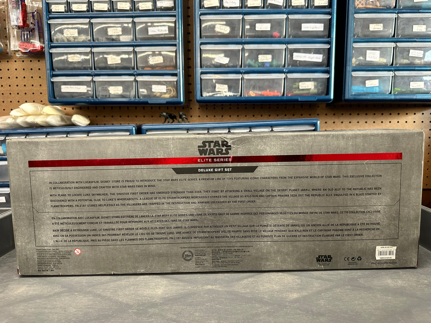 Disney Store Star Wars Elite Series Deluxe Gift Set Die cast 5 Pack