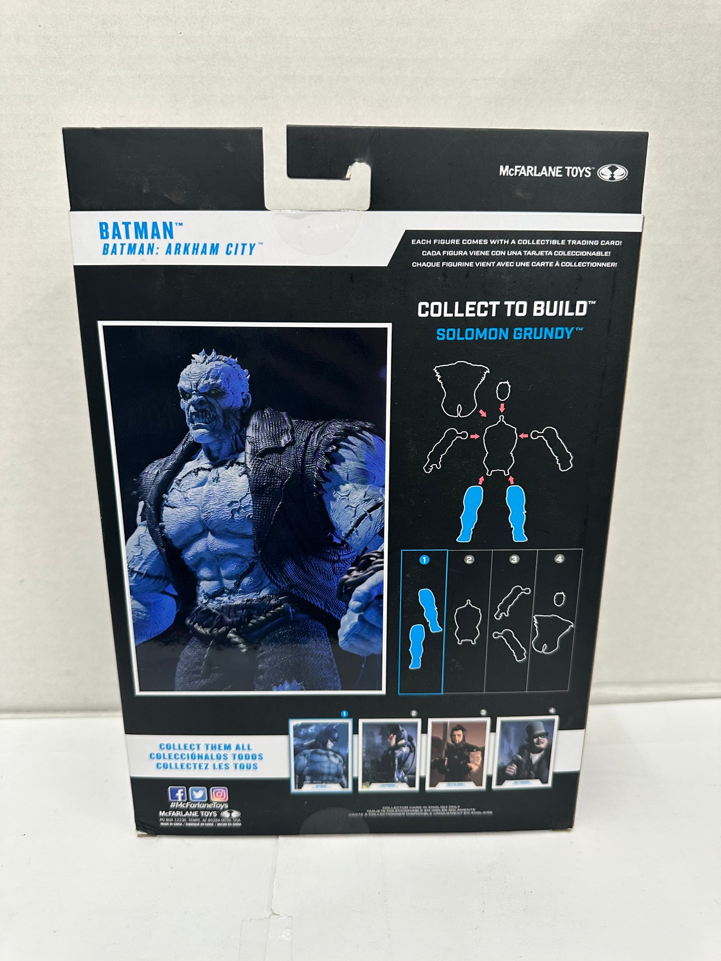 DC Multiverse Arkham City Batman Action Figure McFarlane SOLOMAN BAF