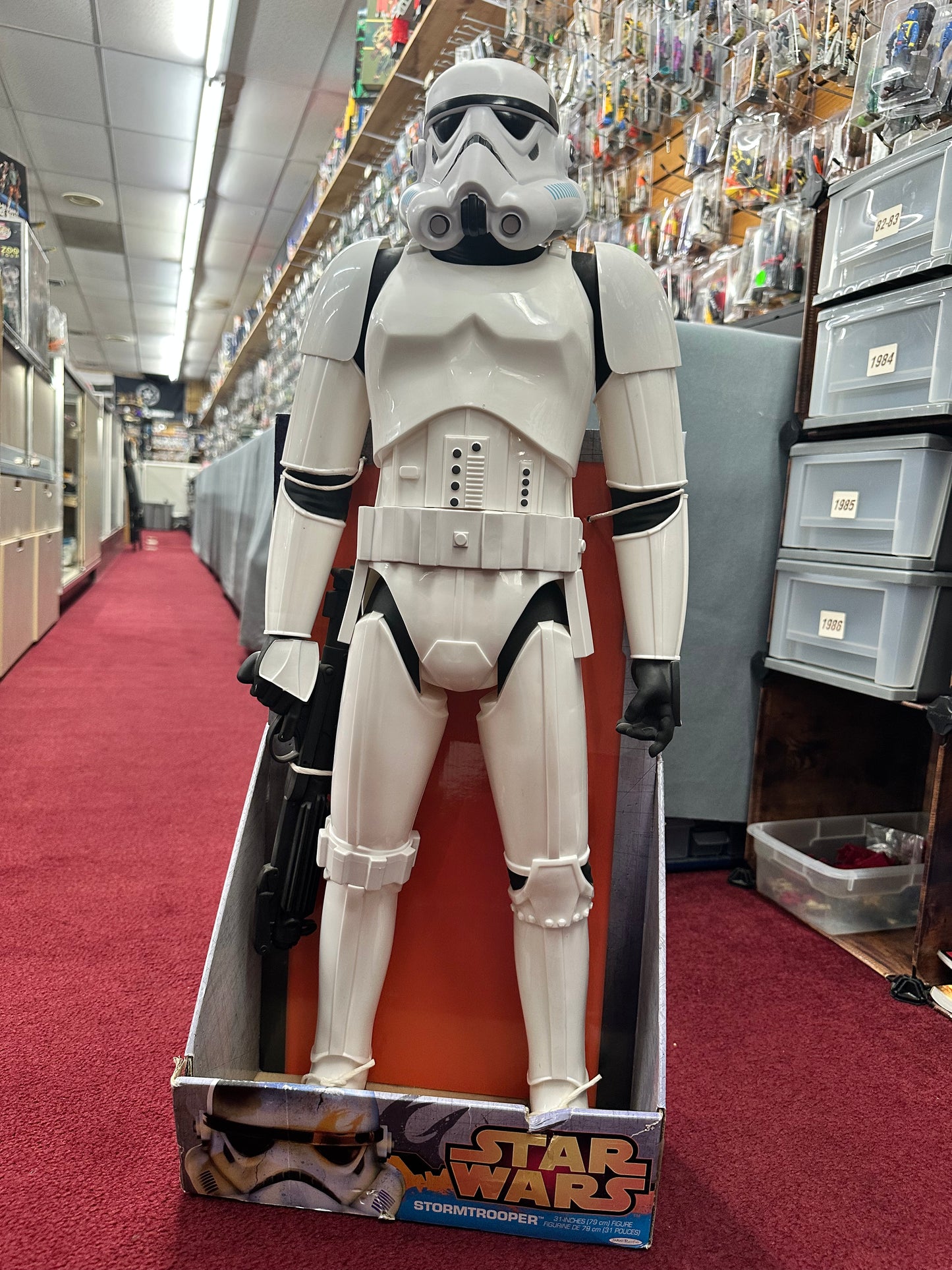 2014 Jakks Pacific Star Wars 31" Stormtrooper Action Figure New