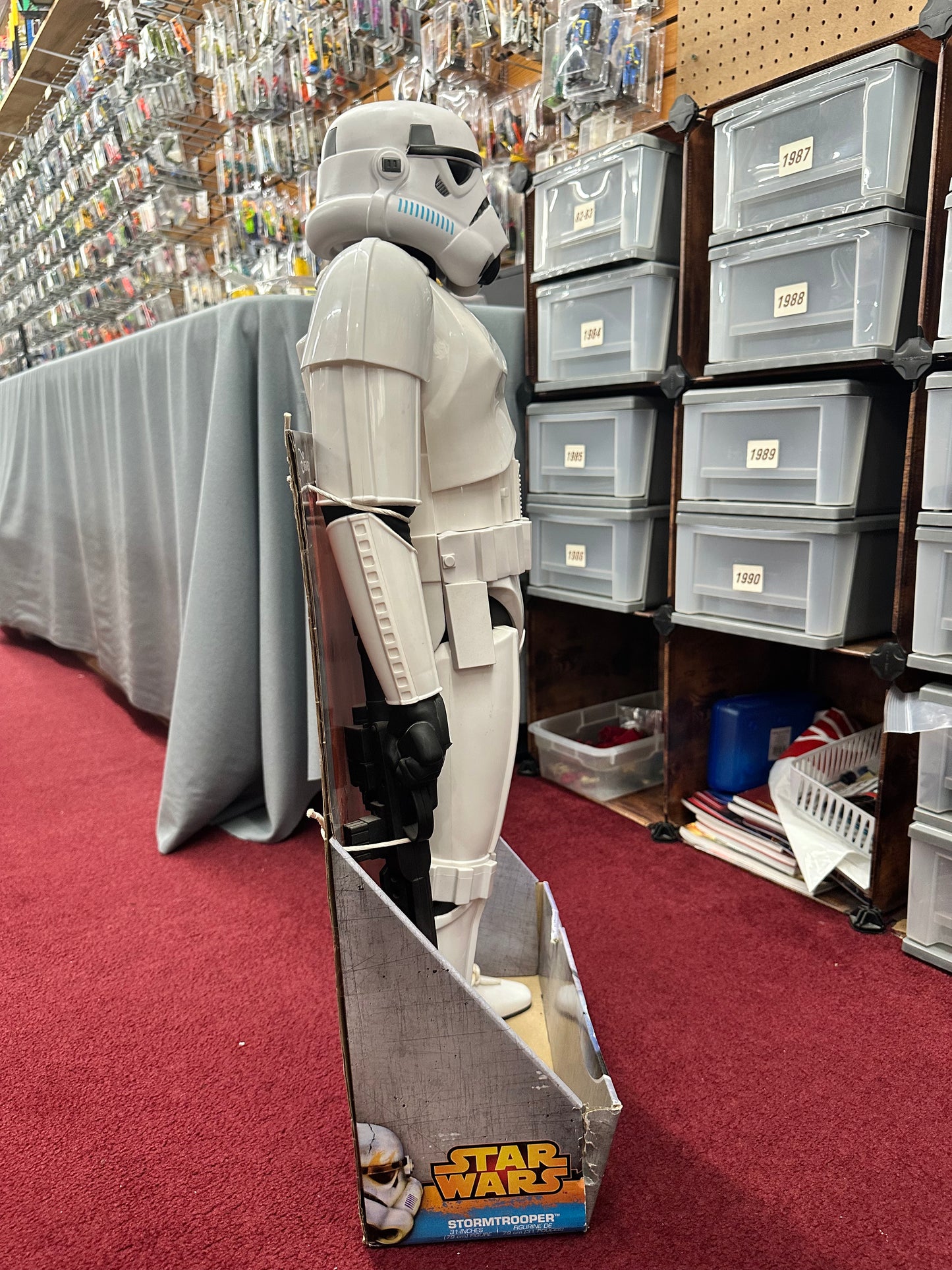 2014 Jakks Pacific Star Wars 31" Stormtrooper Action Figure New